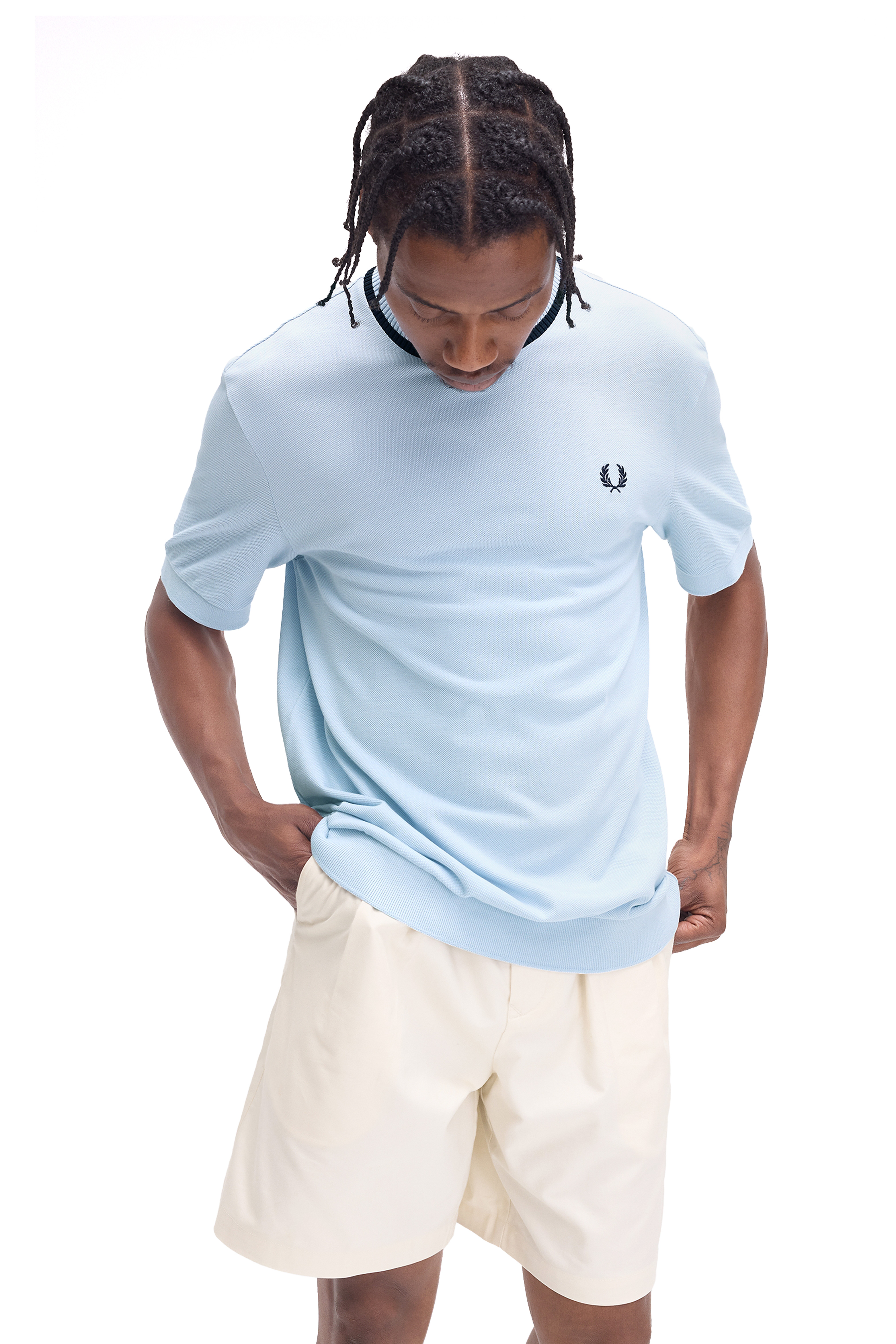 CREW NECK PIQUE T-SHIRT thumbnail 6
