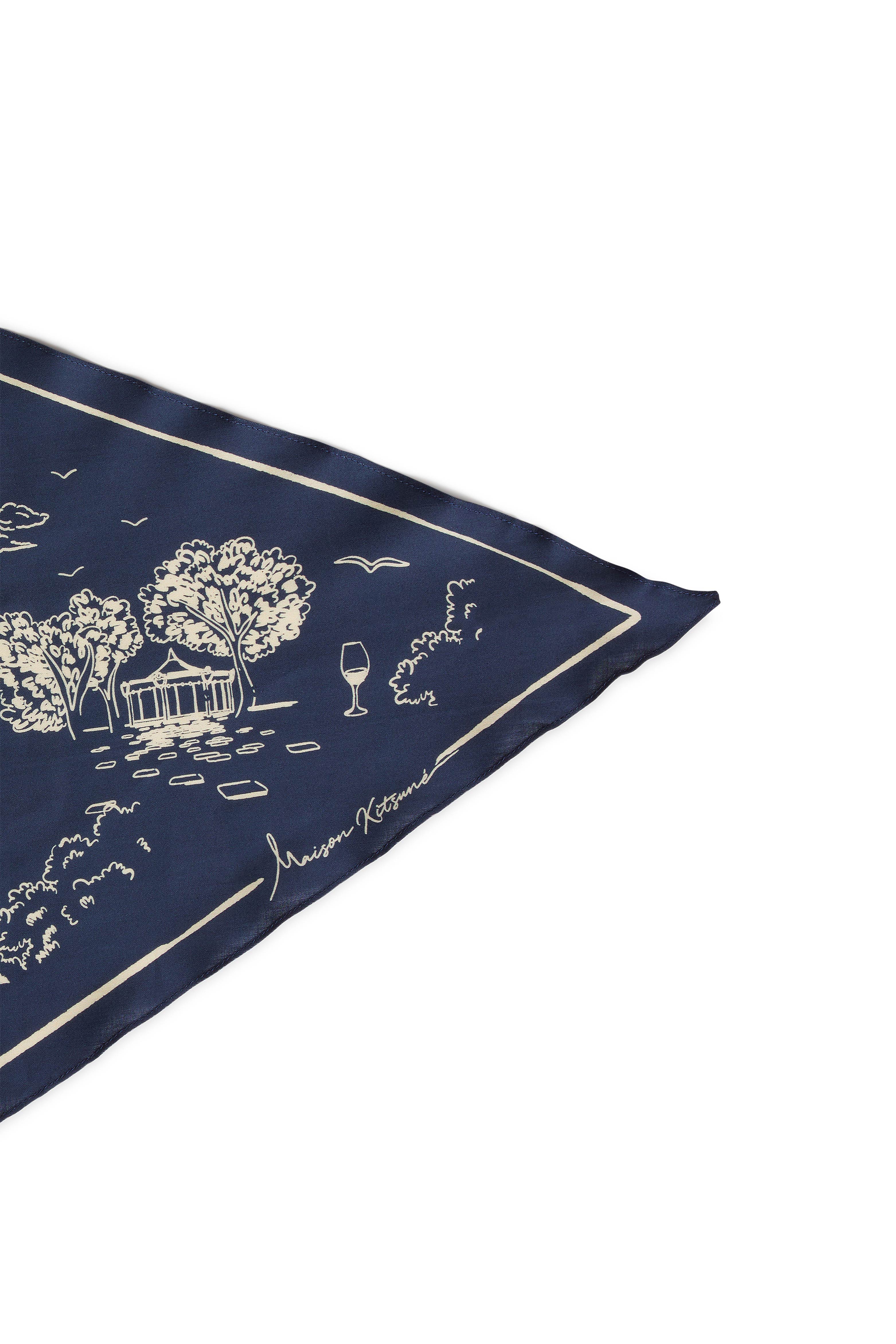 PARISIAN MAP SCARF thumbnail 2