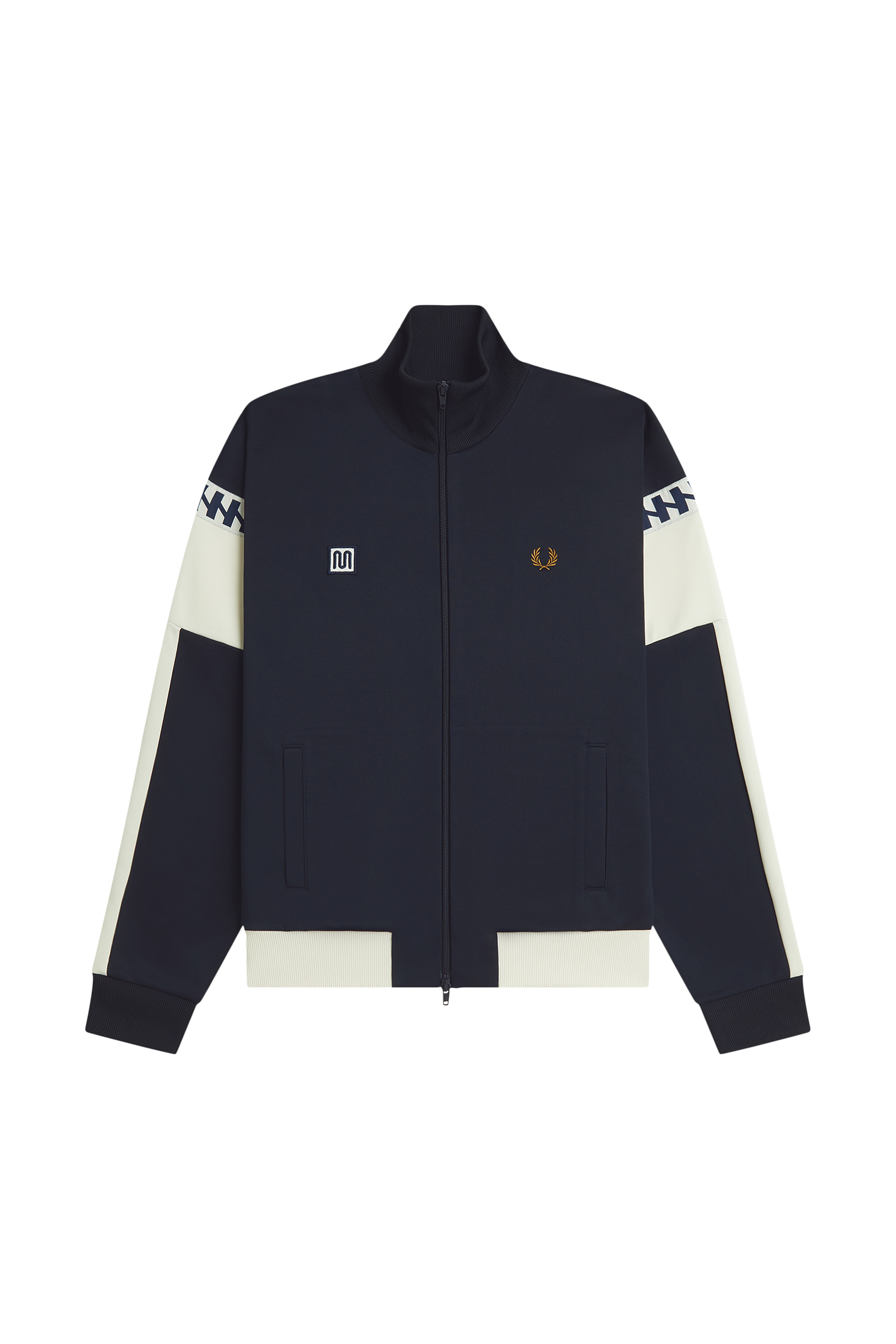 FRED PERRY X MEYBA MEN'S CUT AND SEW TRACK JACKET