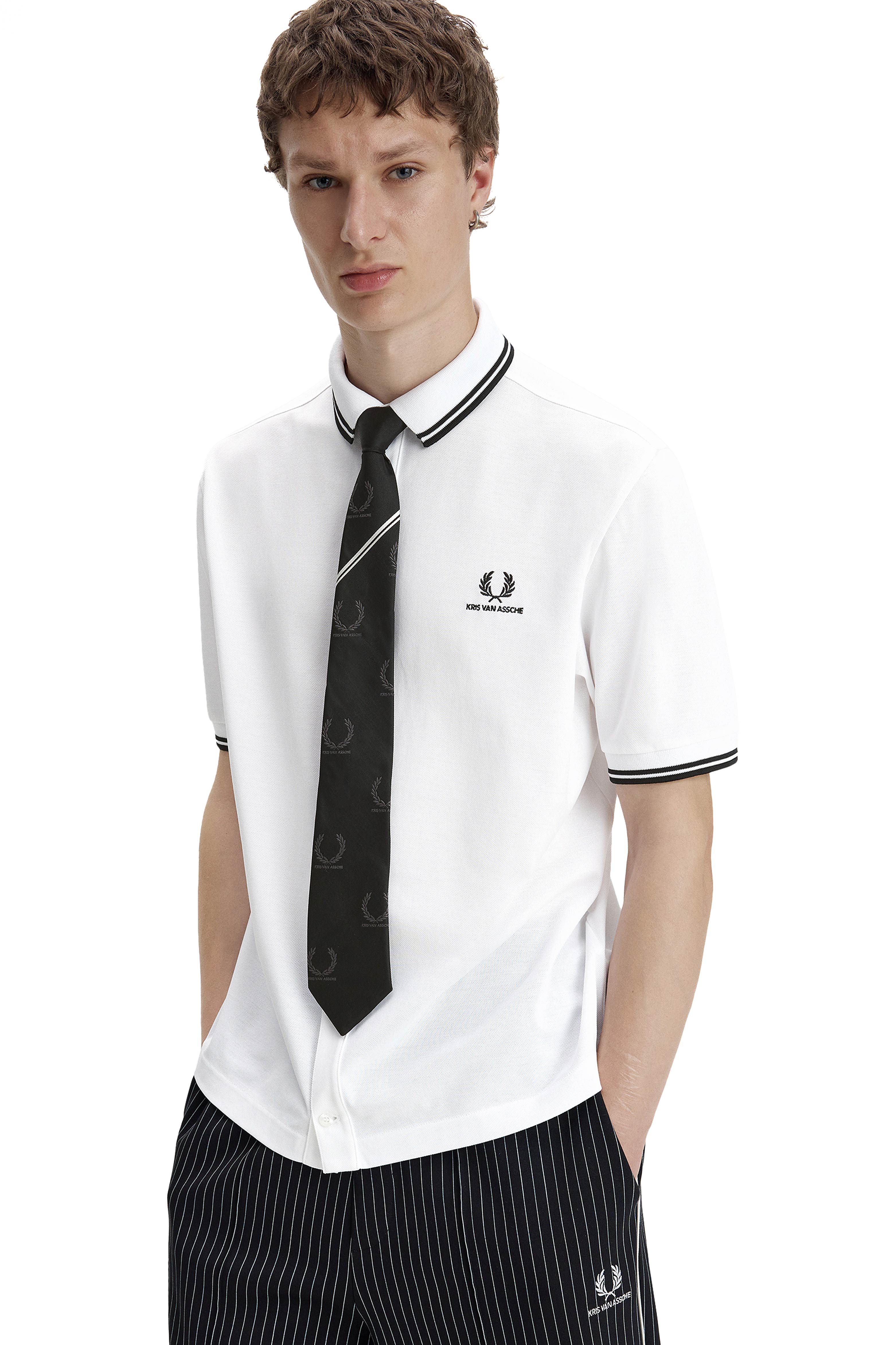 FRED PERRY x KRIS VAN ASSCHE MEN'S PIQUE SHIRT thumbnail 3