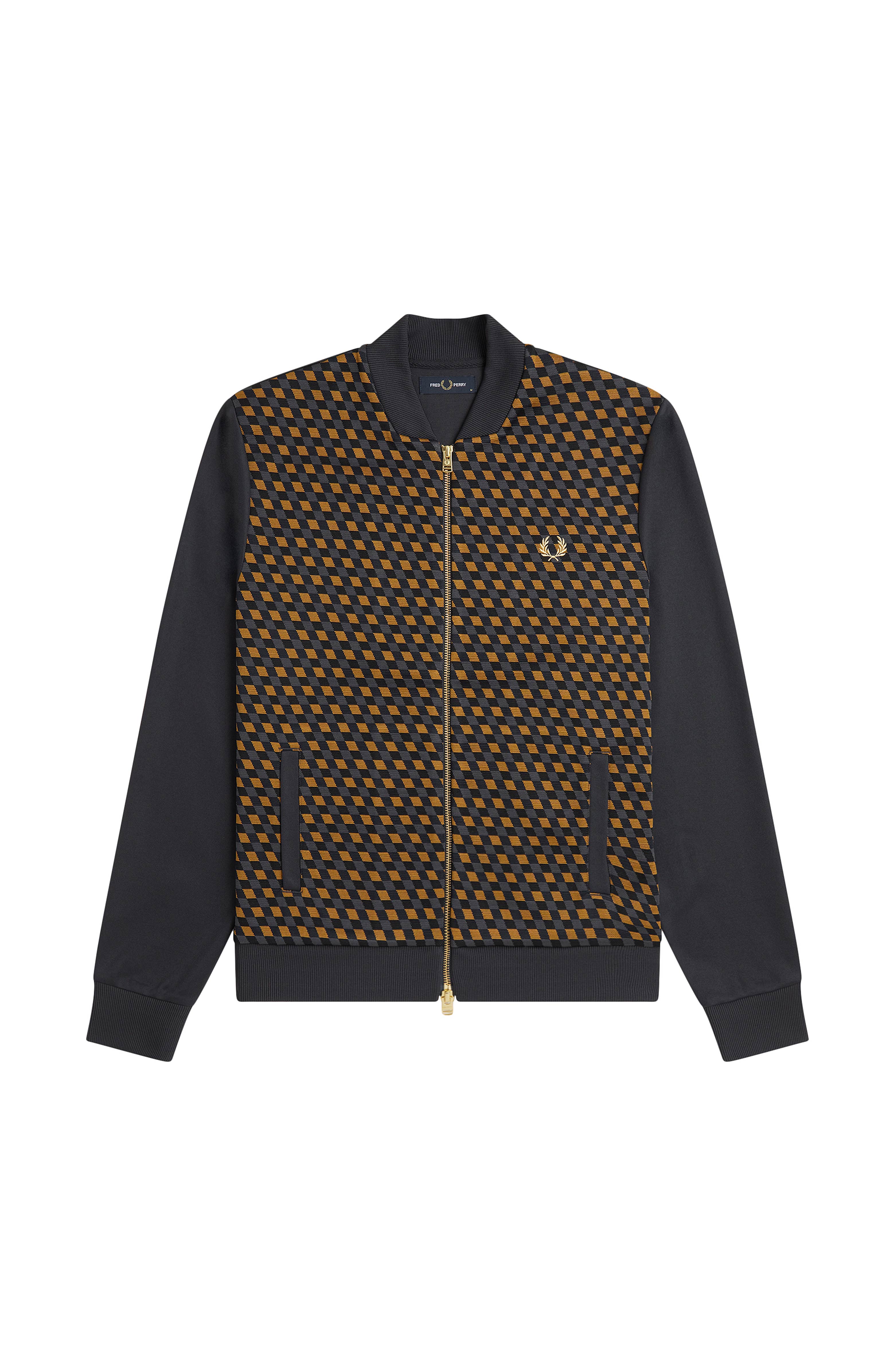 MEN'S GEOMETRIC TRACK JACKET