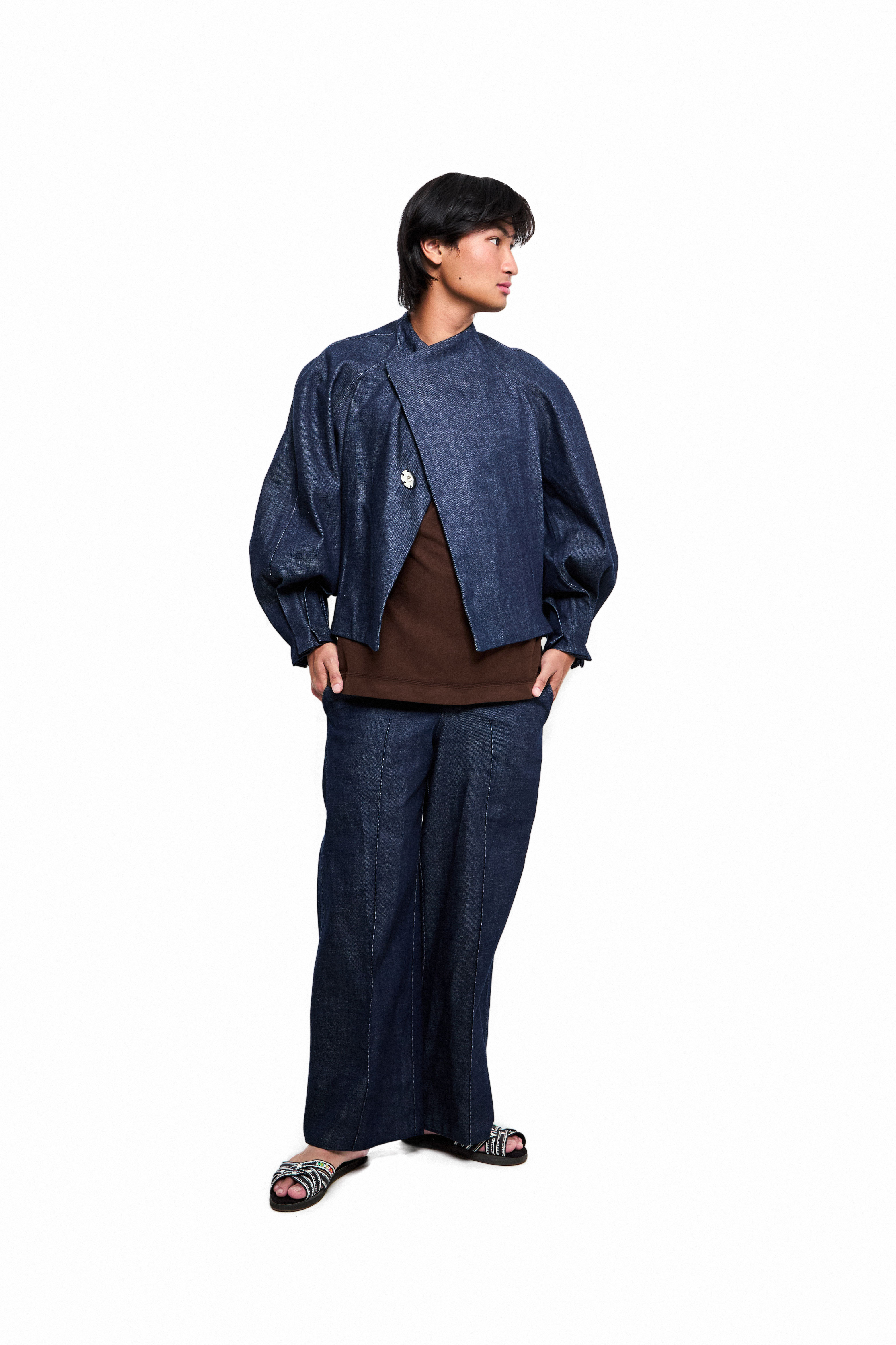 UNIVERS X CARL JAN CRUZ PILOT PLEATED JACKET