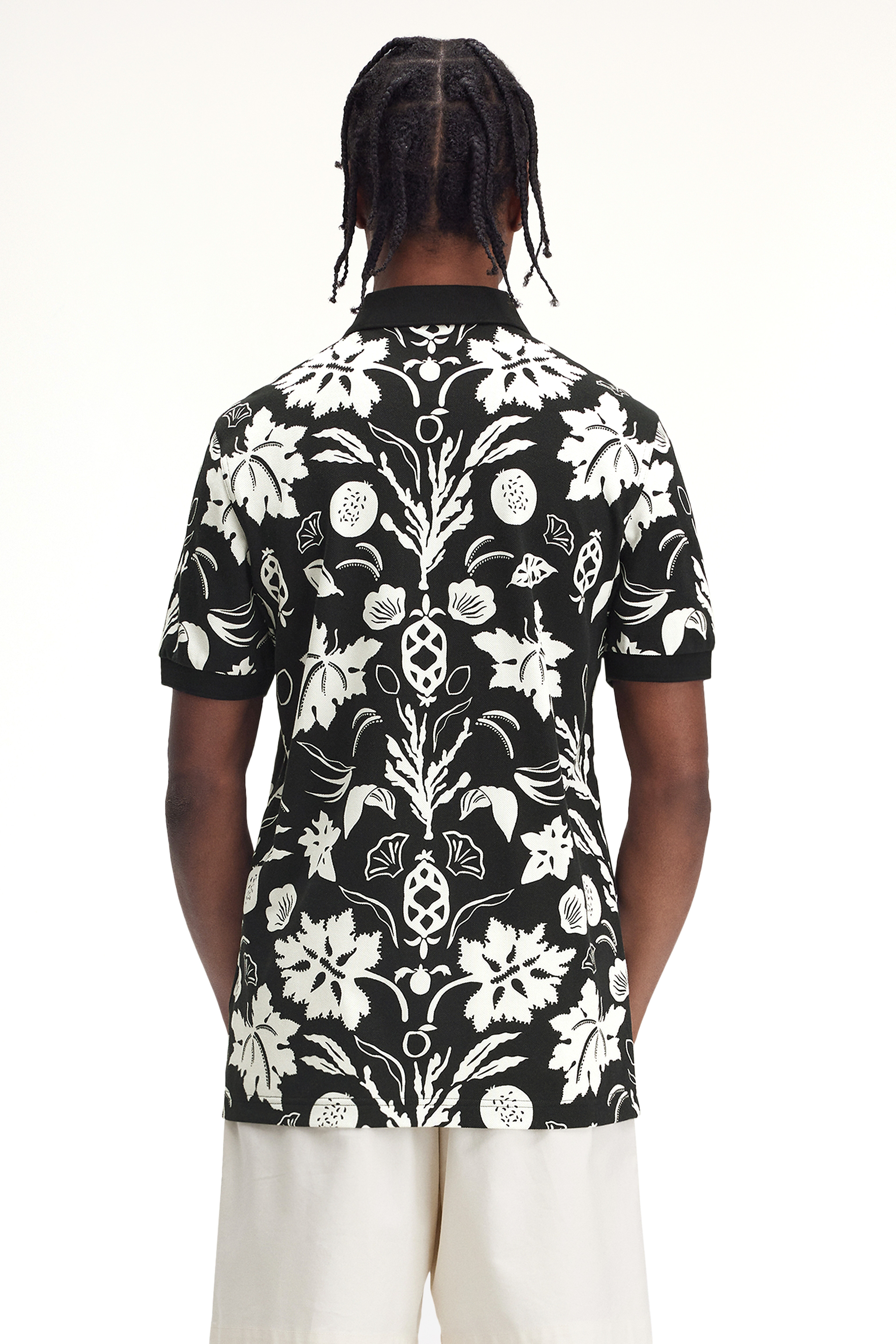BOTANICAL PRINT POLO SHIRT thumbnail 8
