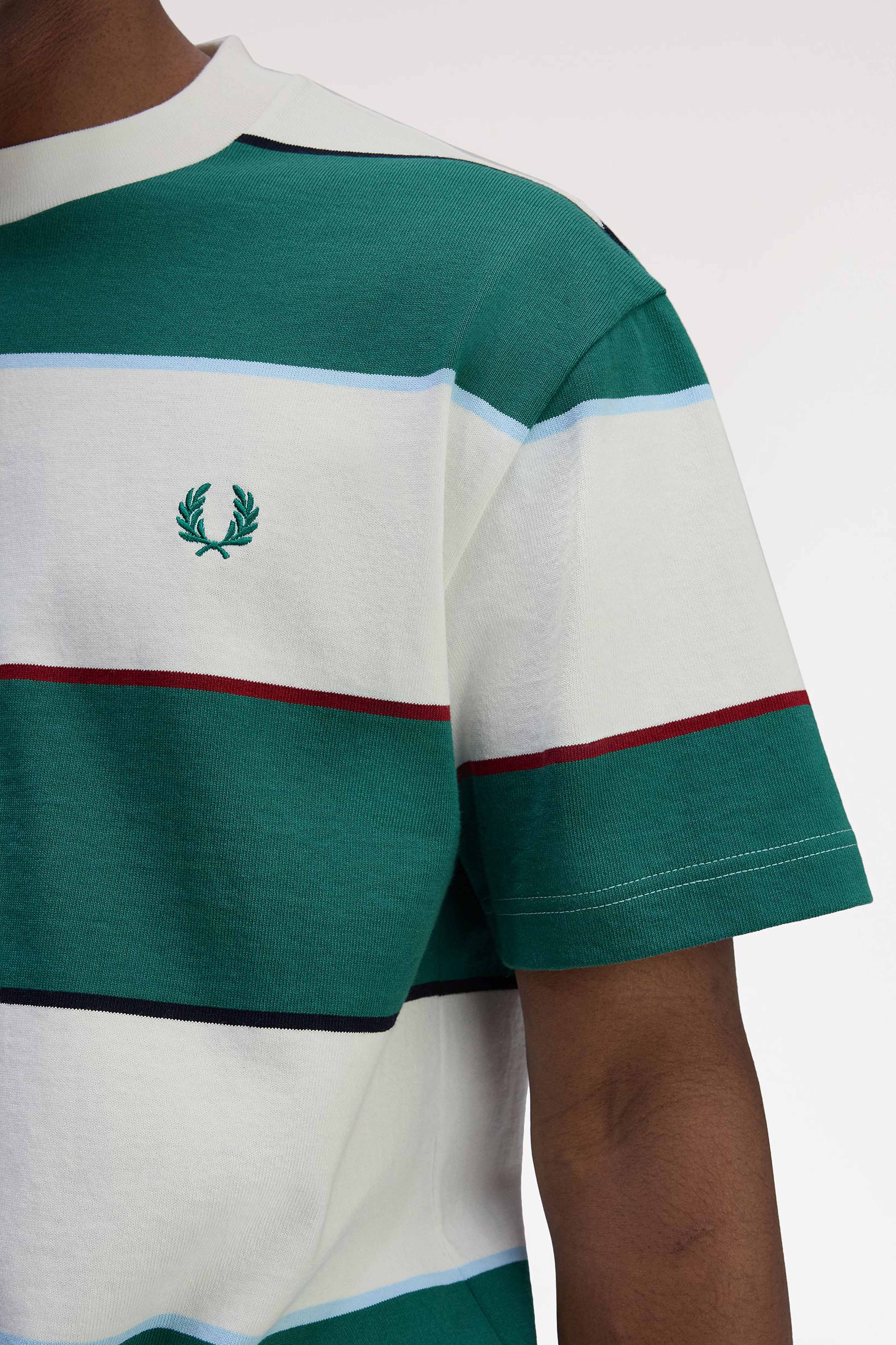 STRIPED RELAXED T-SHIRT thumbnail 5