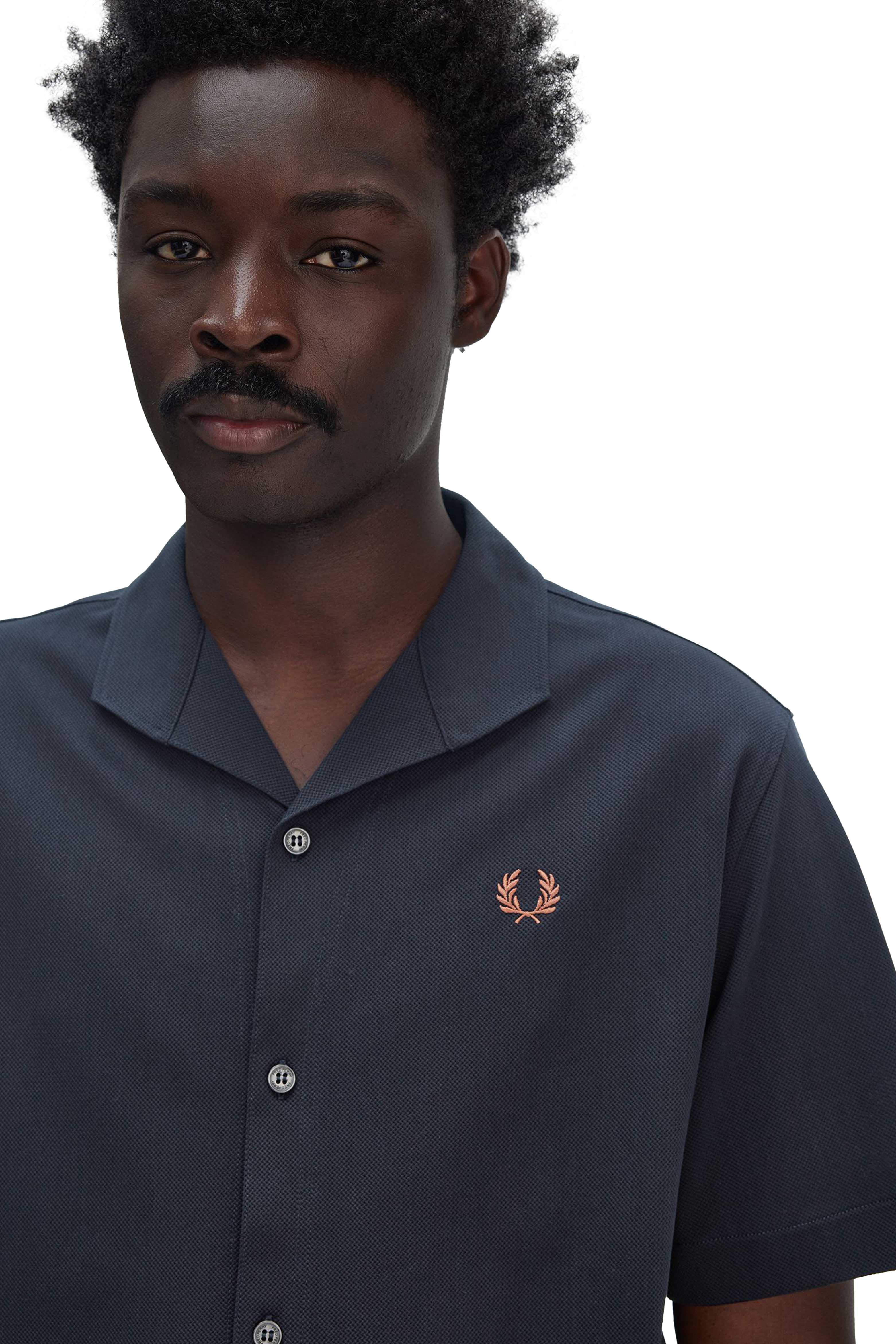 MESH BUTTON THROUGH SHIRT S/S thumbnail 5