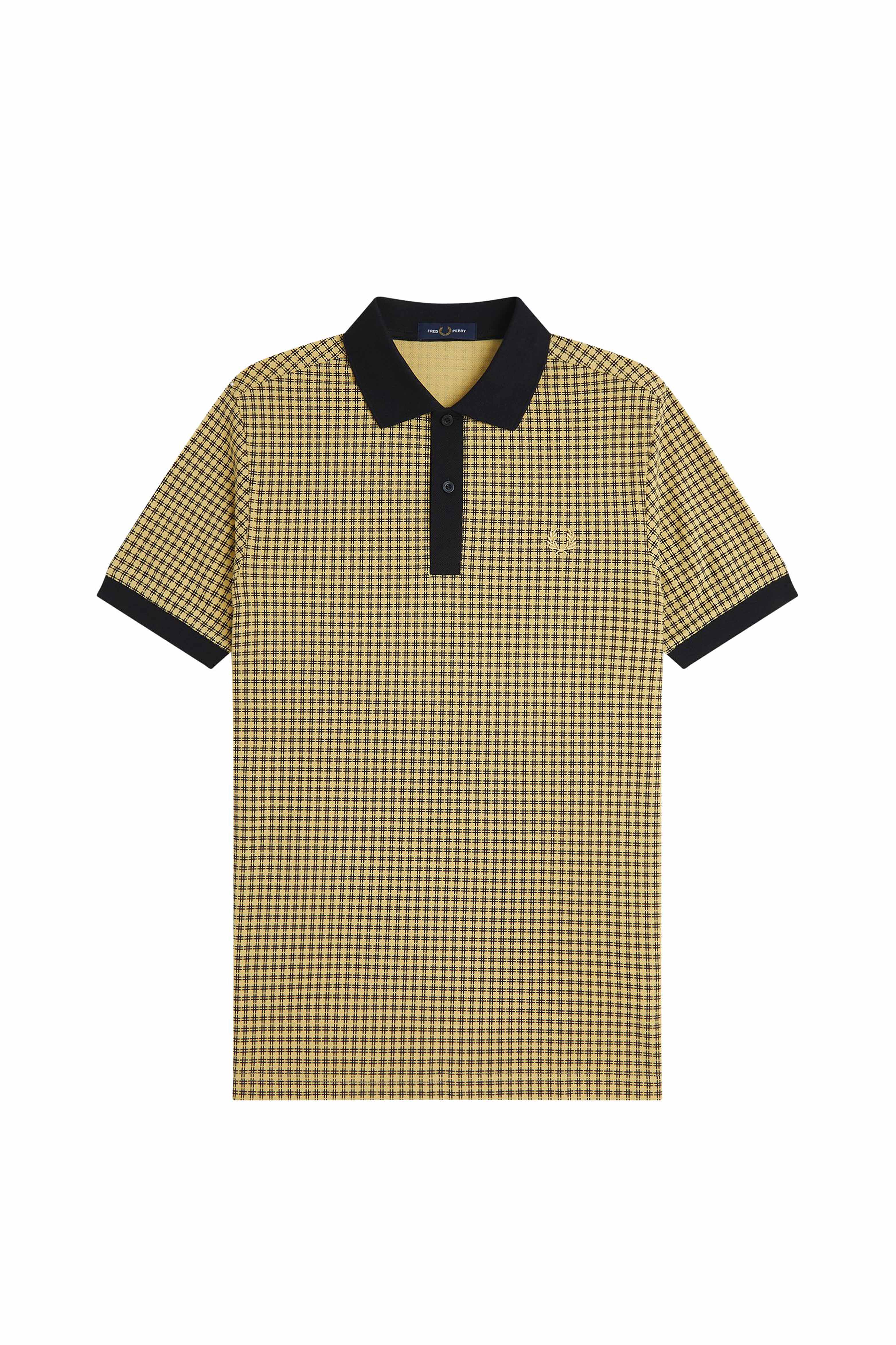 MEN'S CROSS PRINT POLO SHIRT