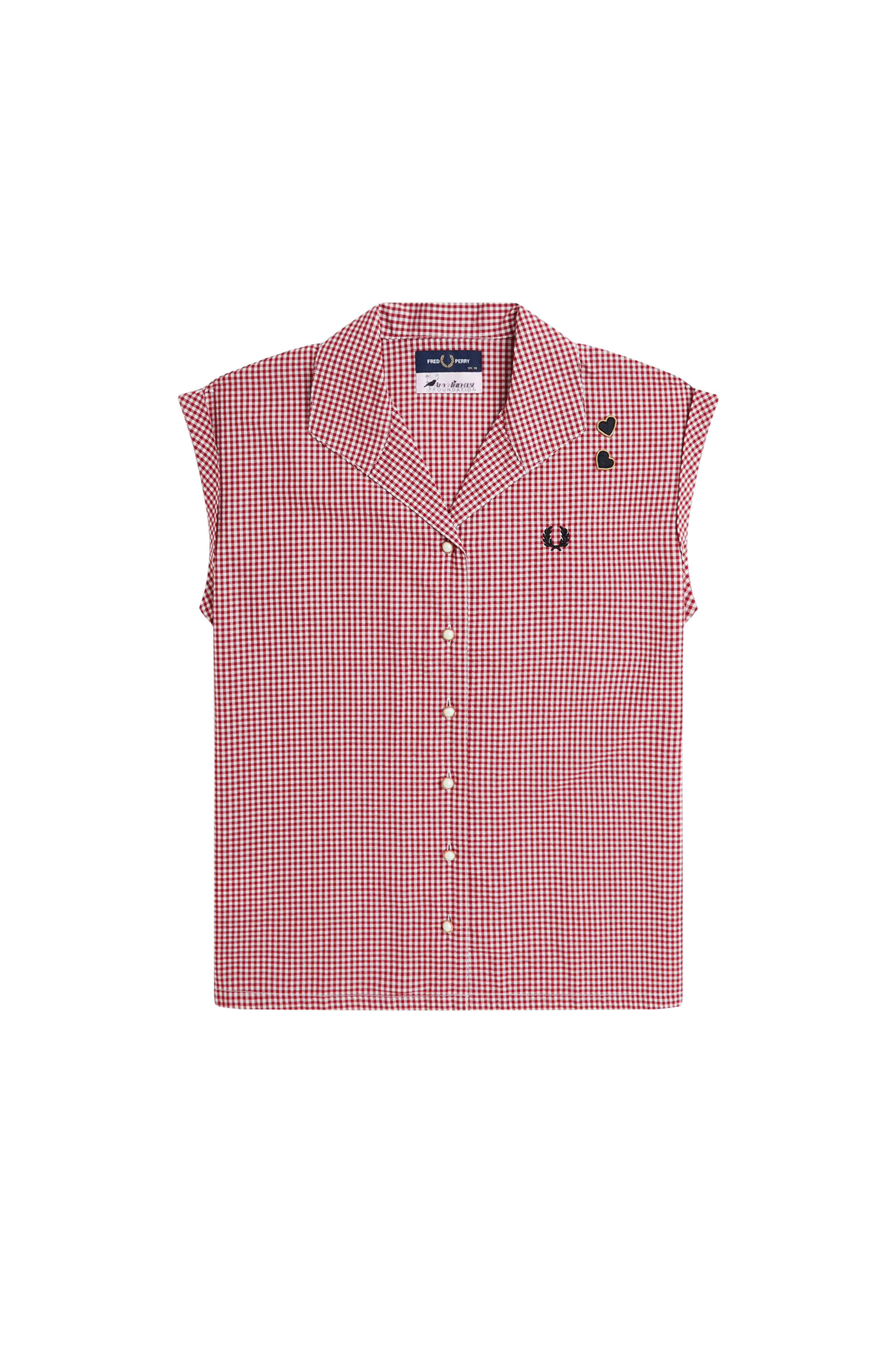 FRED PERRY WOMENS x AMY WINEHOUSE OPEN COLLAR  SHO