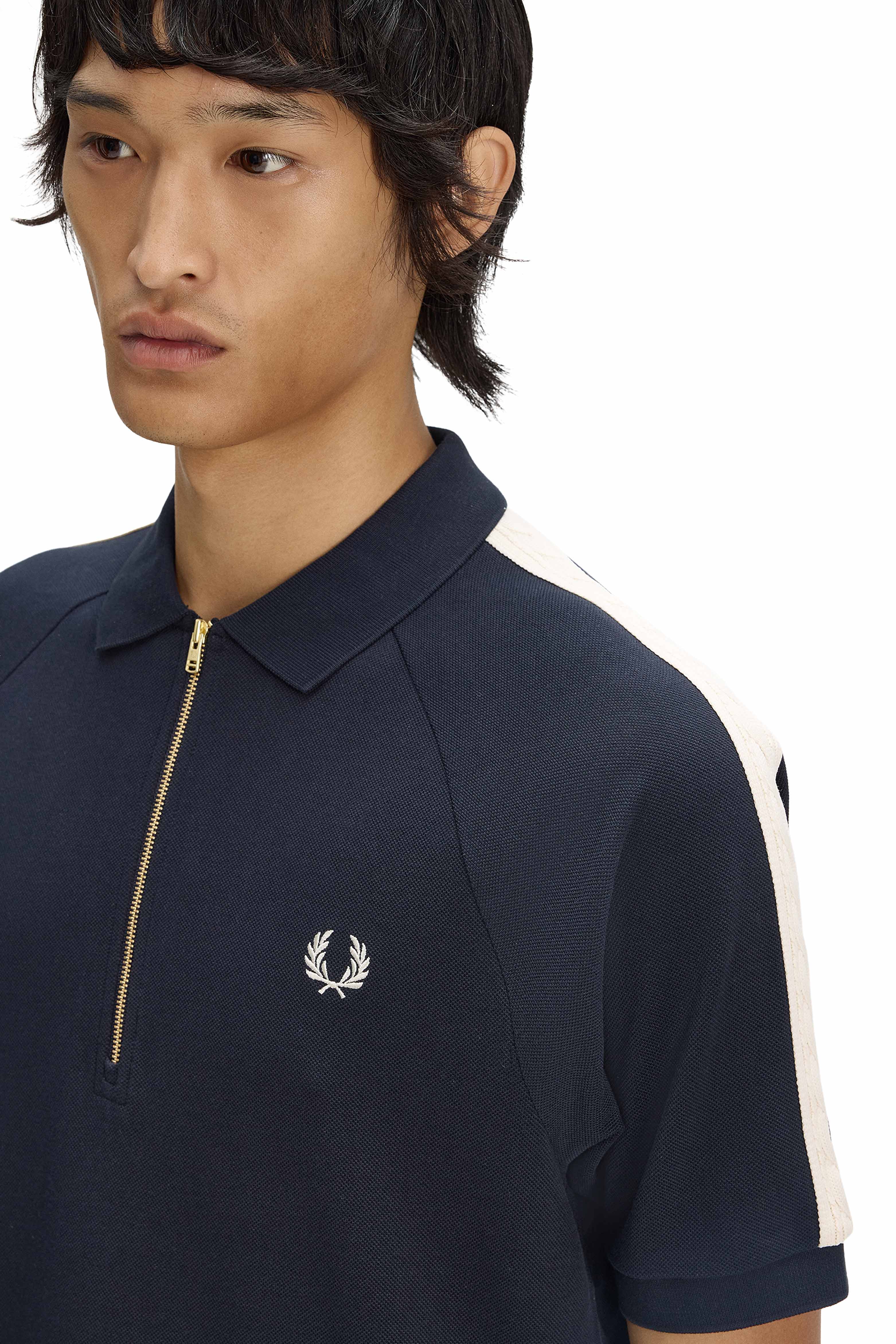 MEN'S CABLE TAPED POLO SHIRT thumbnail 4