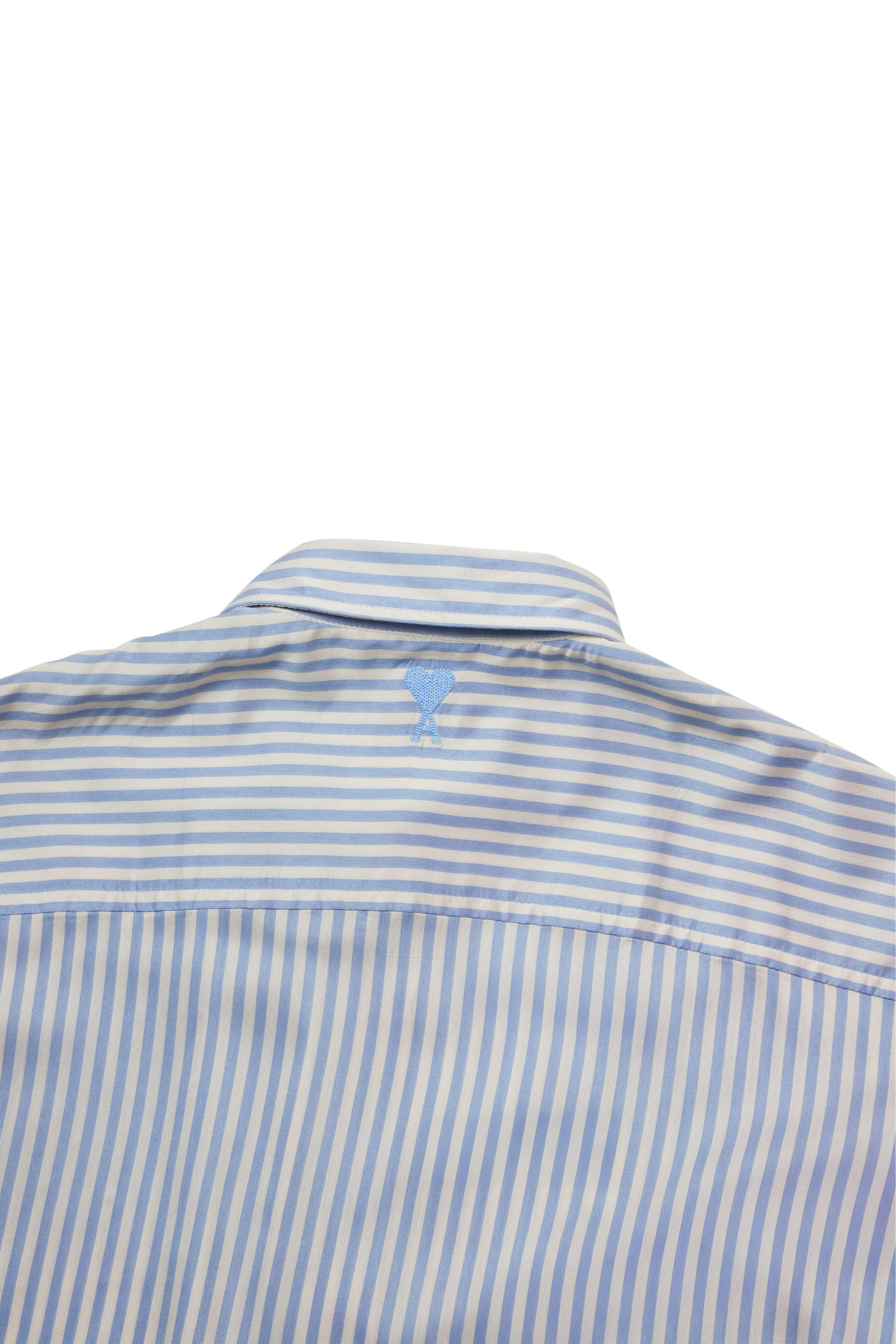 AMI-BOXY FIT STRIPE S/S SHIRT thumbnail 2