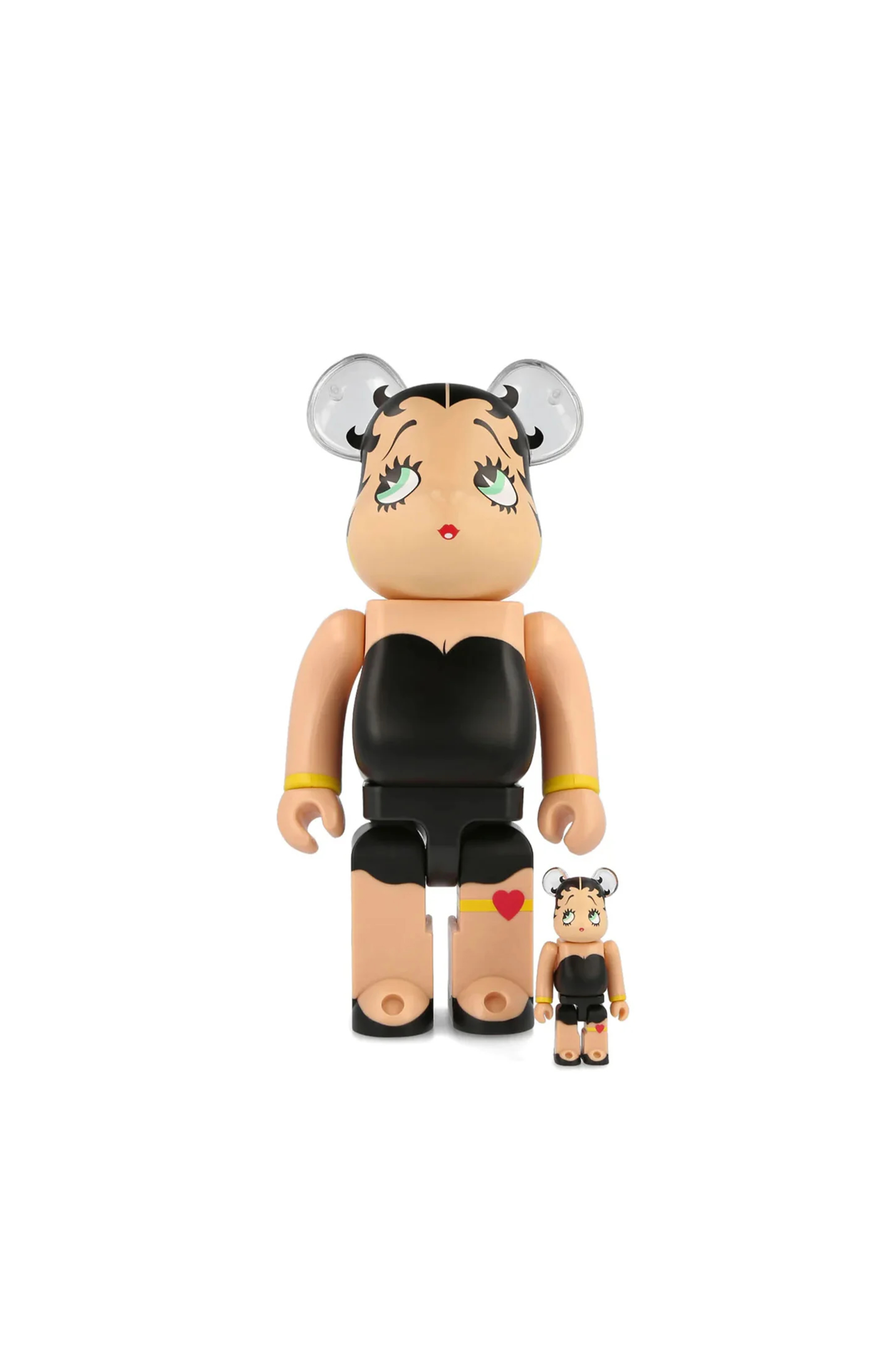 BE@RBRICK BETTY BOOP BLACK VER. 100% & 400%SET thumbnail 1