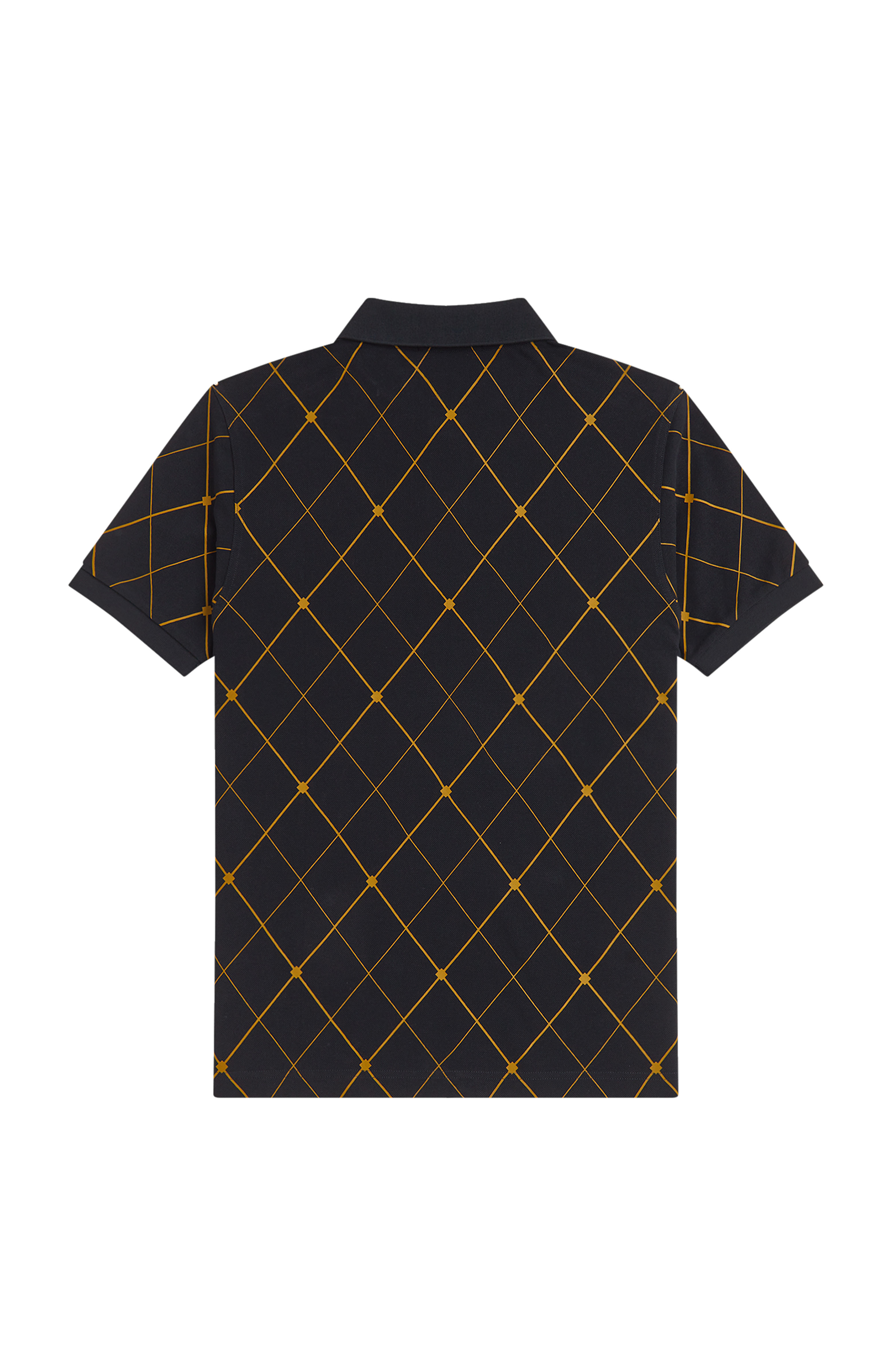 MEN'S ARGYLE PRINT FRED PERRY SHIRT thumbnail 2