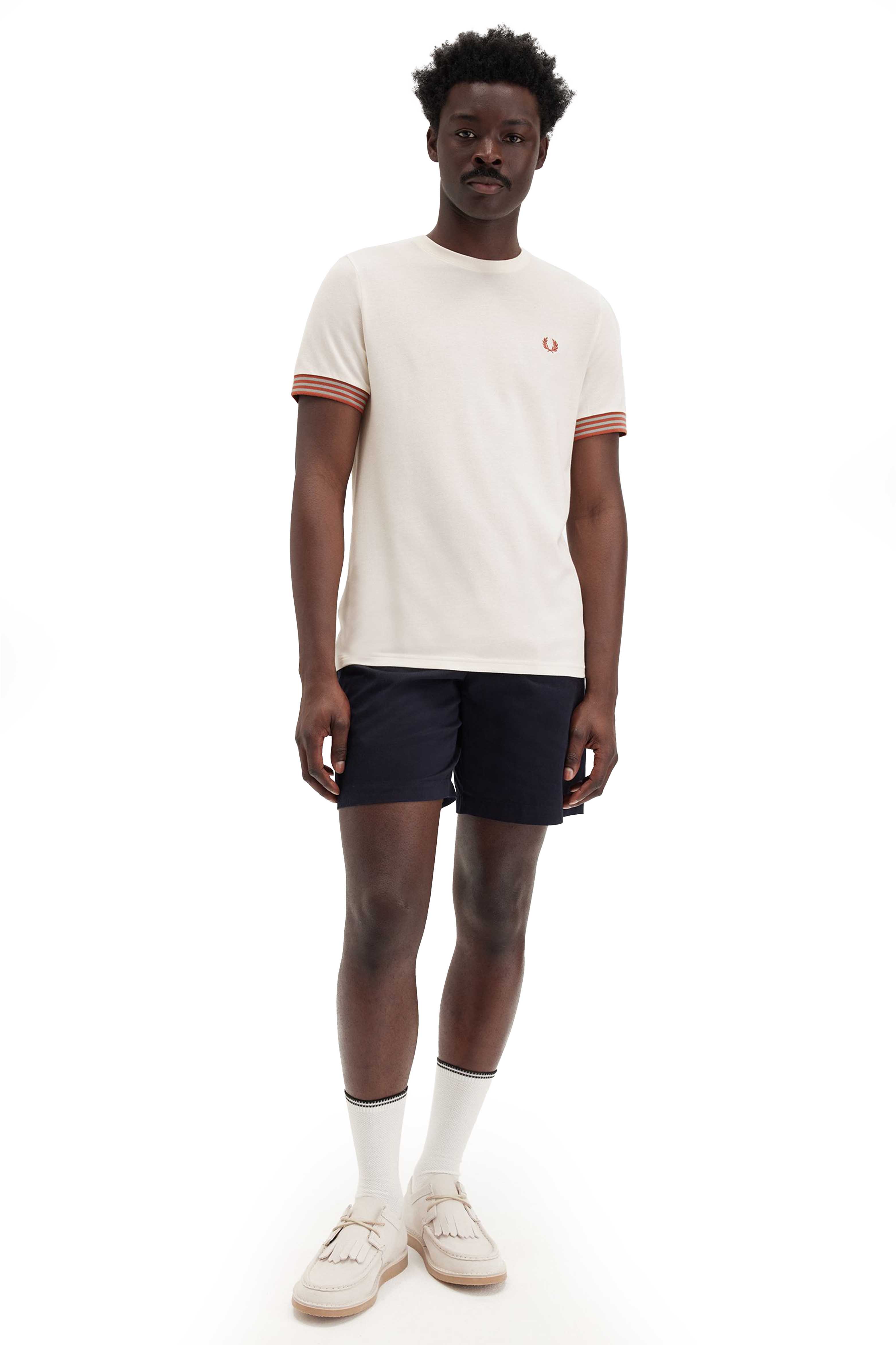 STRIPED CUFF T-SHIRT thumbnail 4