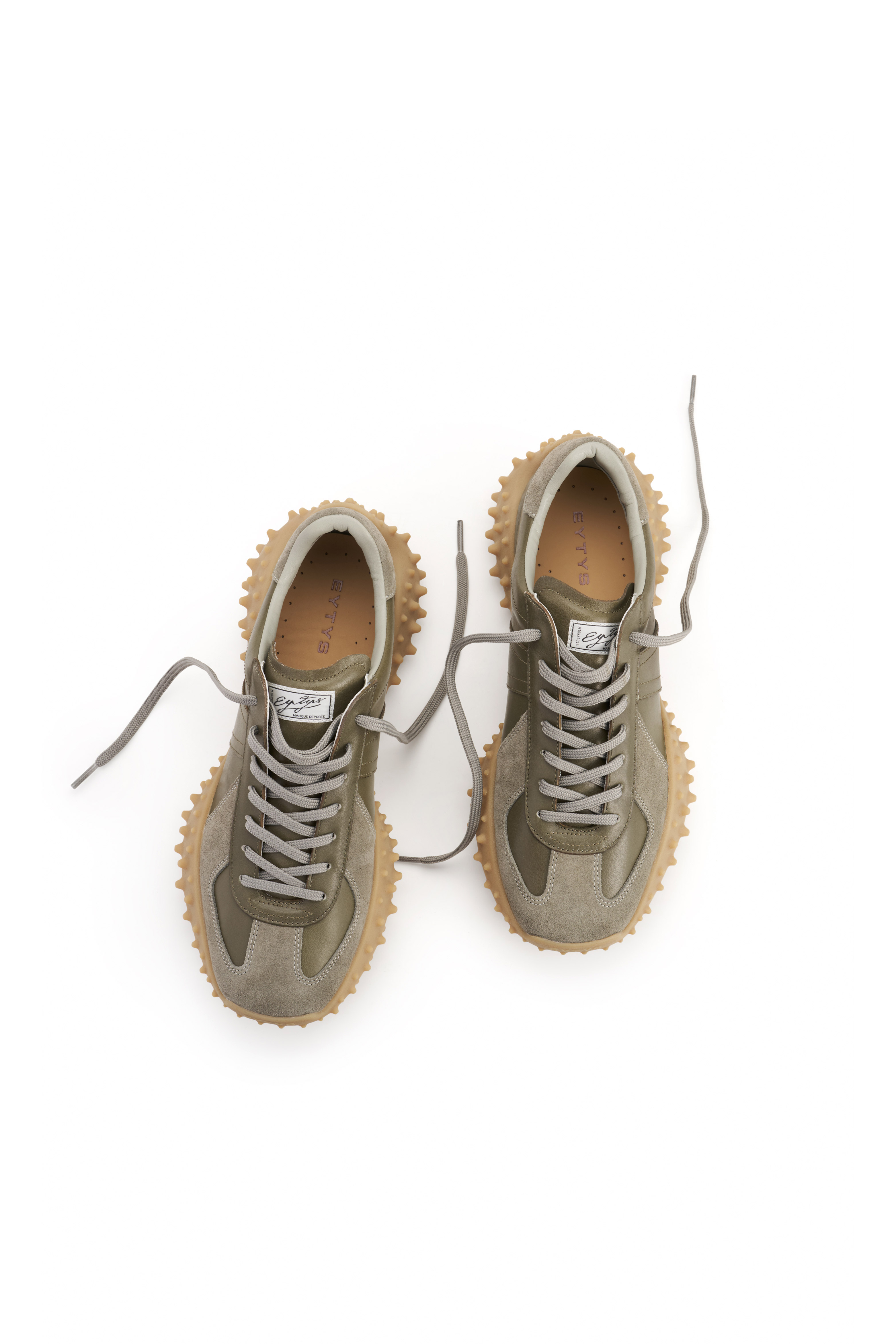 MEN'S ARIA LEATHER SNEAKERS thumbnail 5