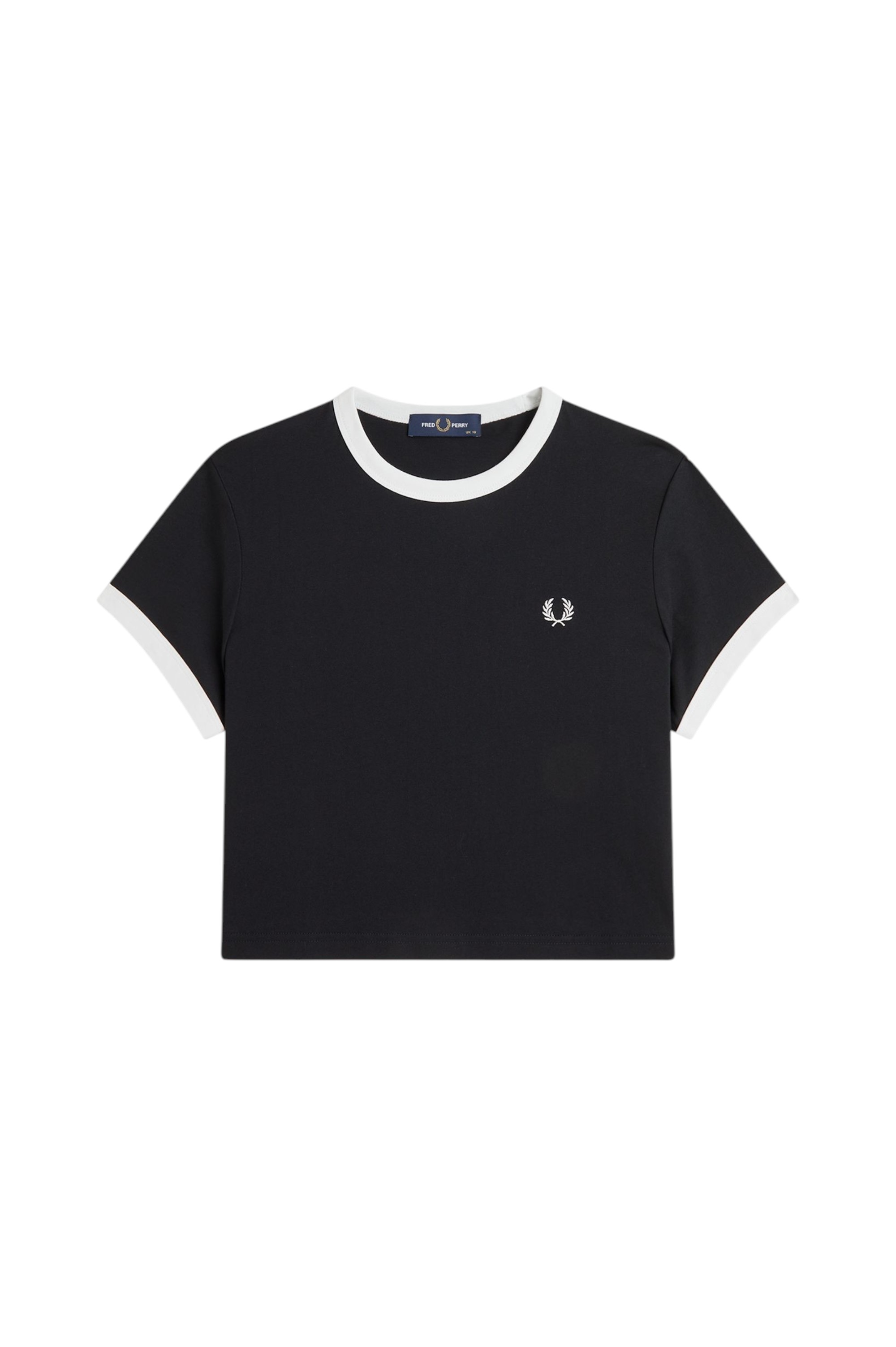 CROPPED RINGER T-SHIRT
