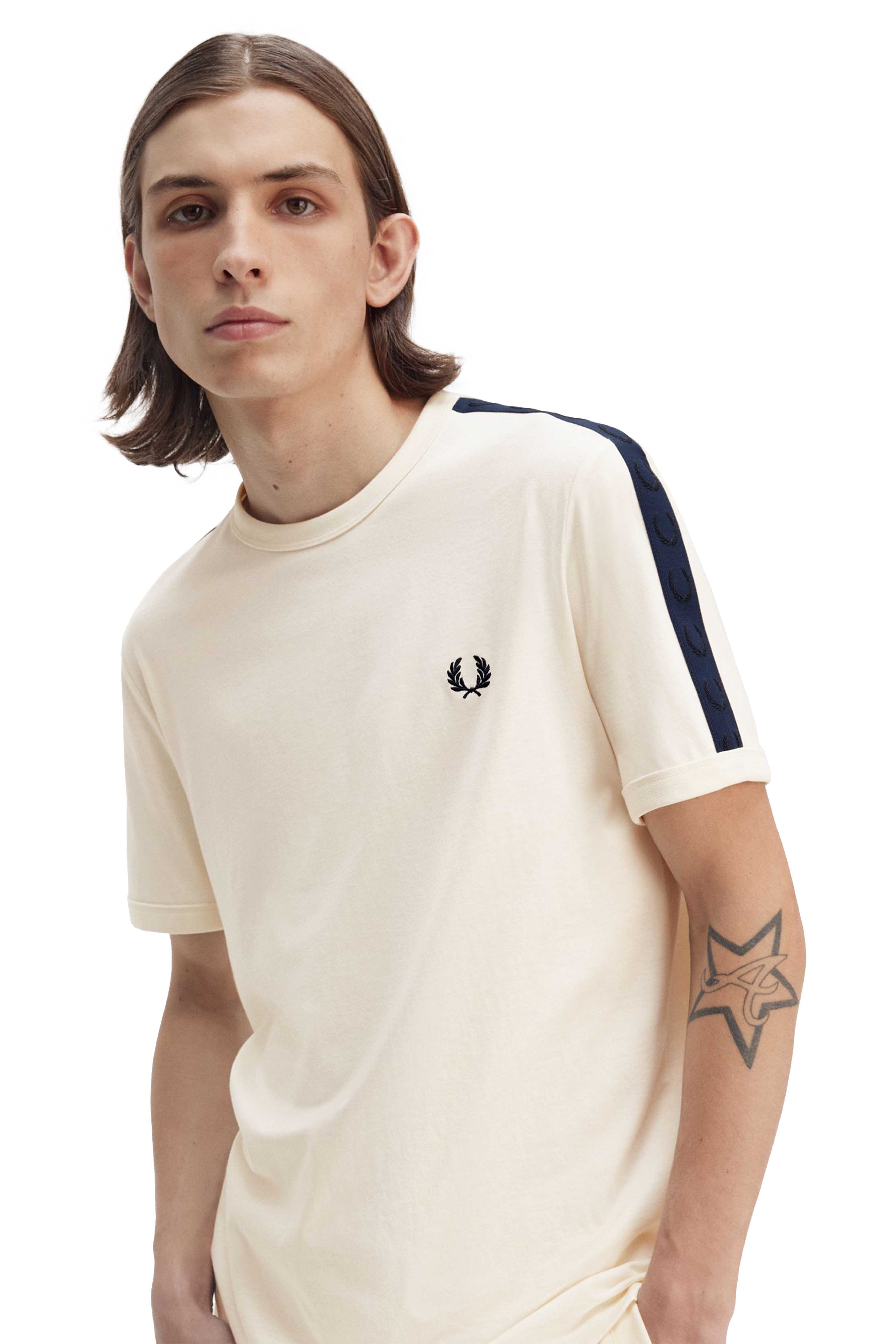 CONTRAST TAPE RINGER T-SHIRT thumbnail 4