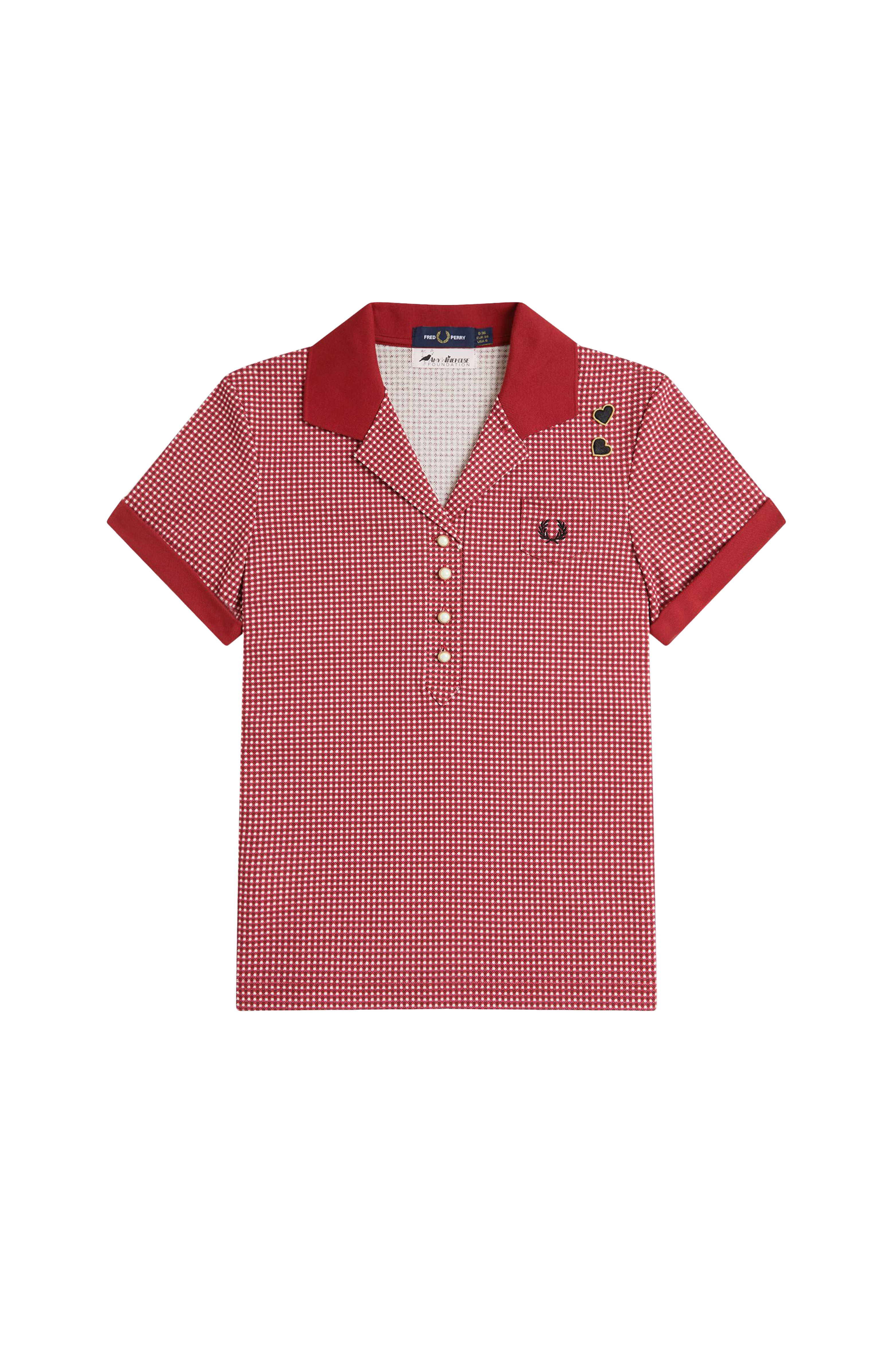 FRED PERRY WOMENS x AMY WINEHOUSE POLO SHIRT