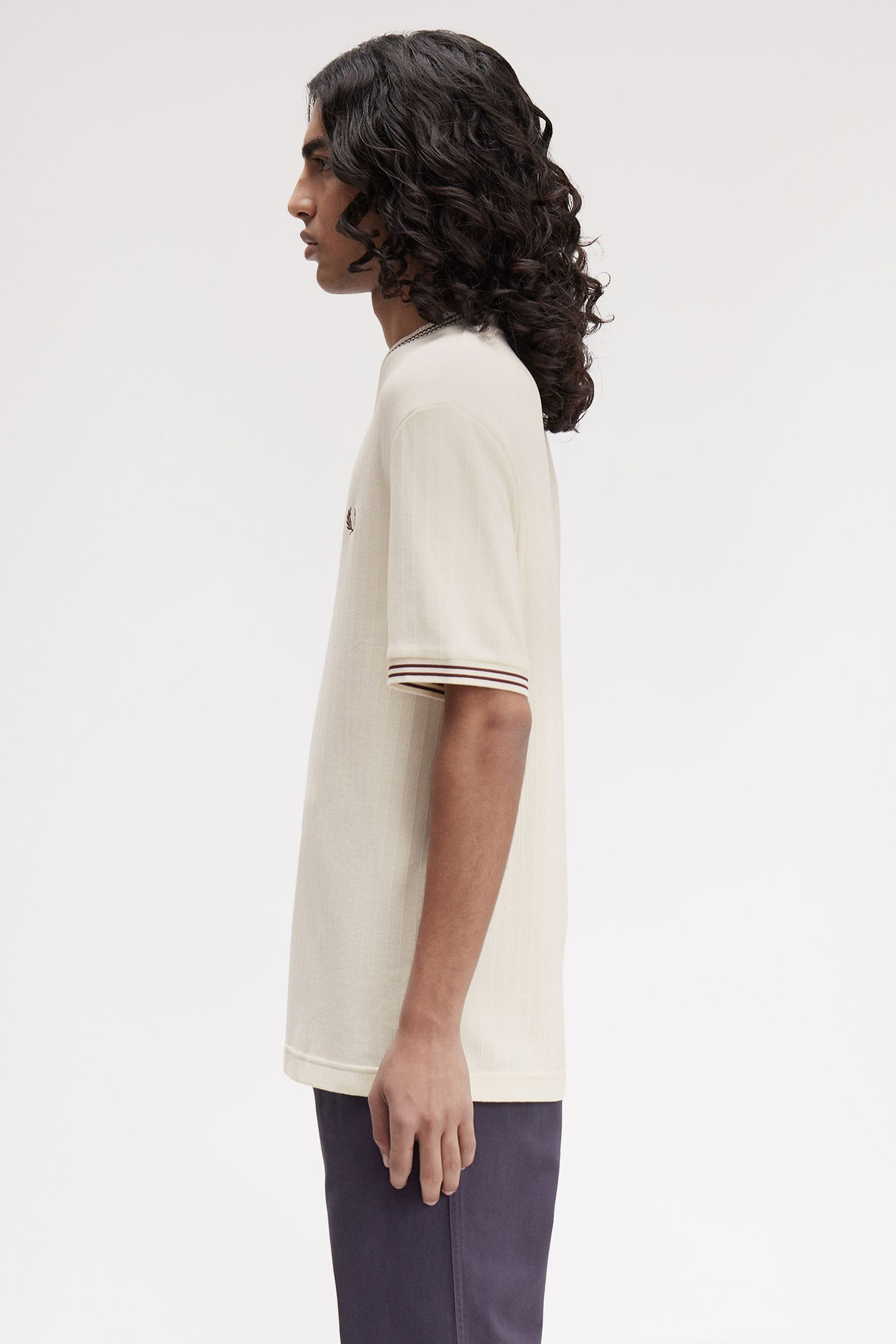 RIBBED JERSEY T-SHIRT thumbnail 7