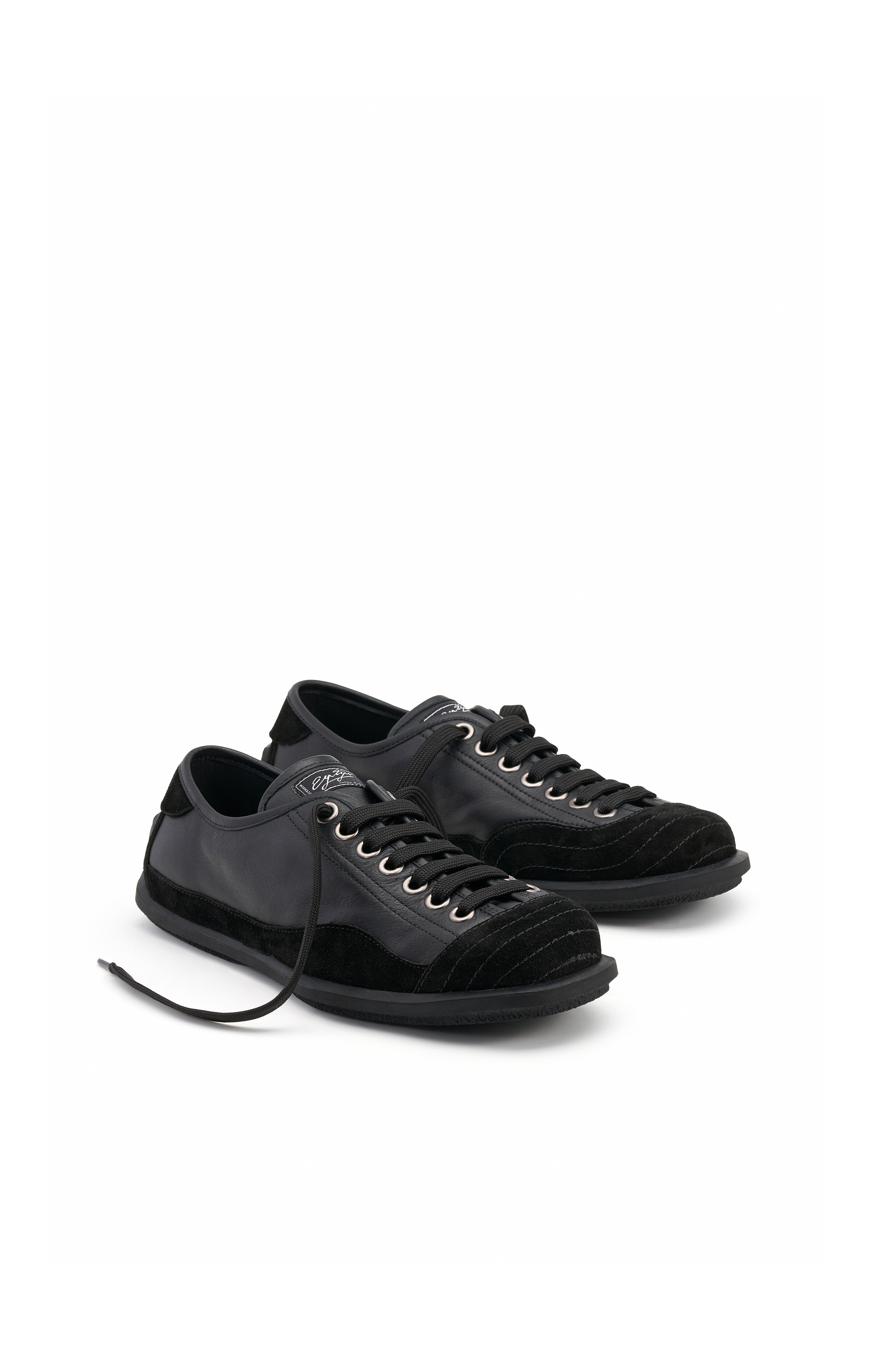 MEN'S BALESTRA LEATHER SNEAKERS thumbnail 2