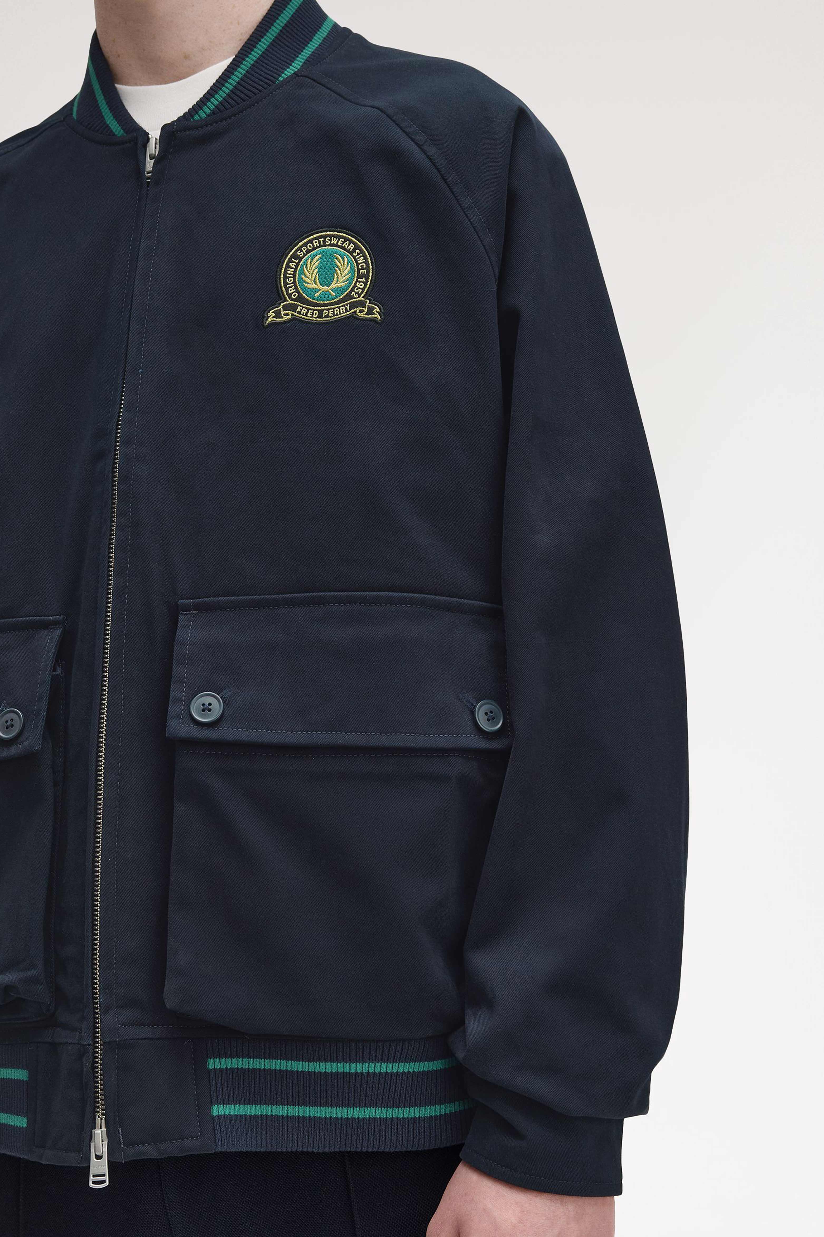 TENNIS BADGE BOMBER JACKET thumbnail 5