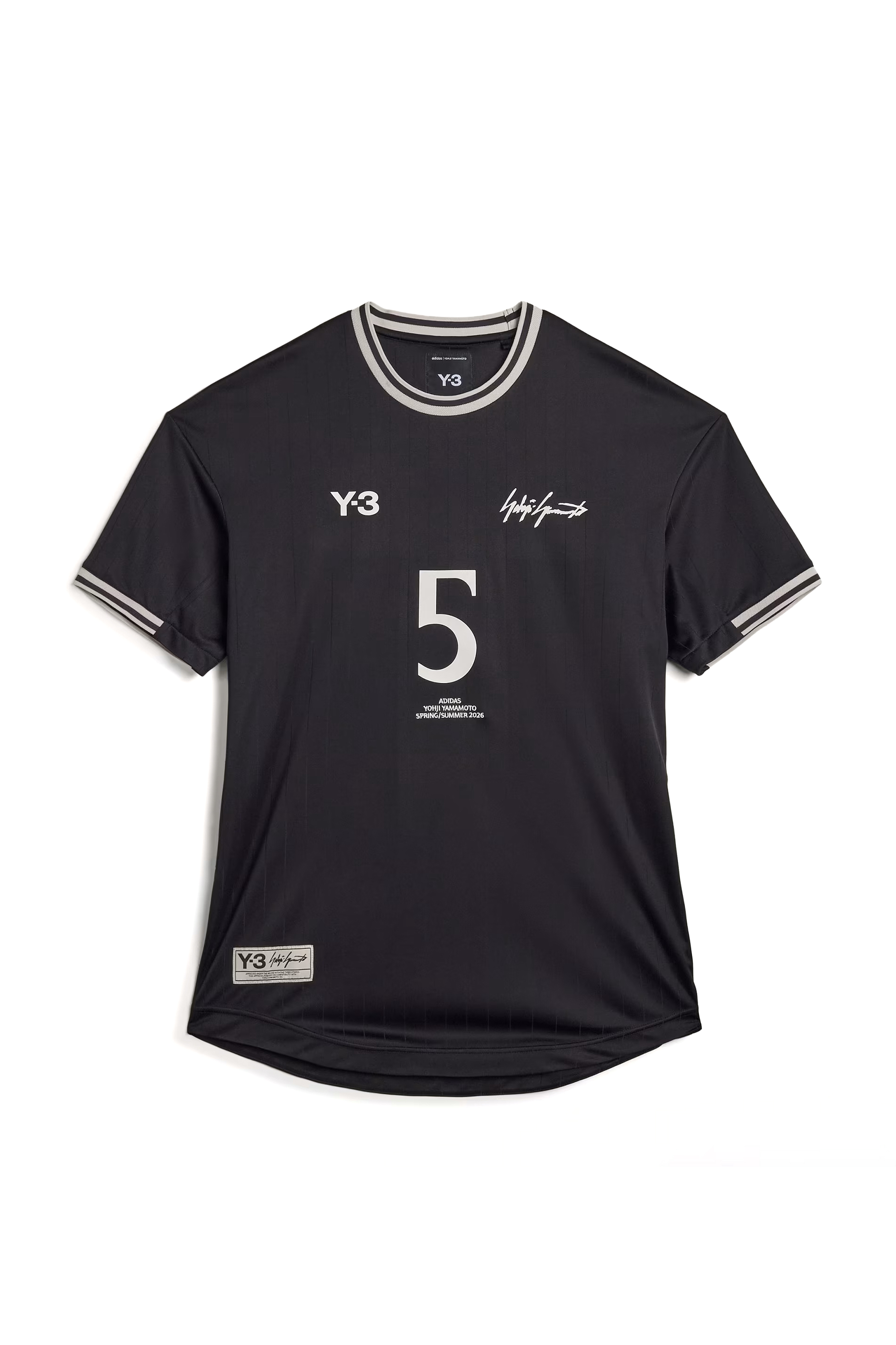 UNISEX ELITE 5 STRIPE FOOTBALL T-SHIRT