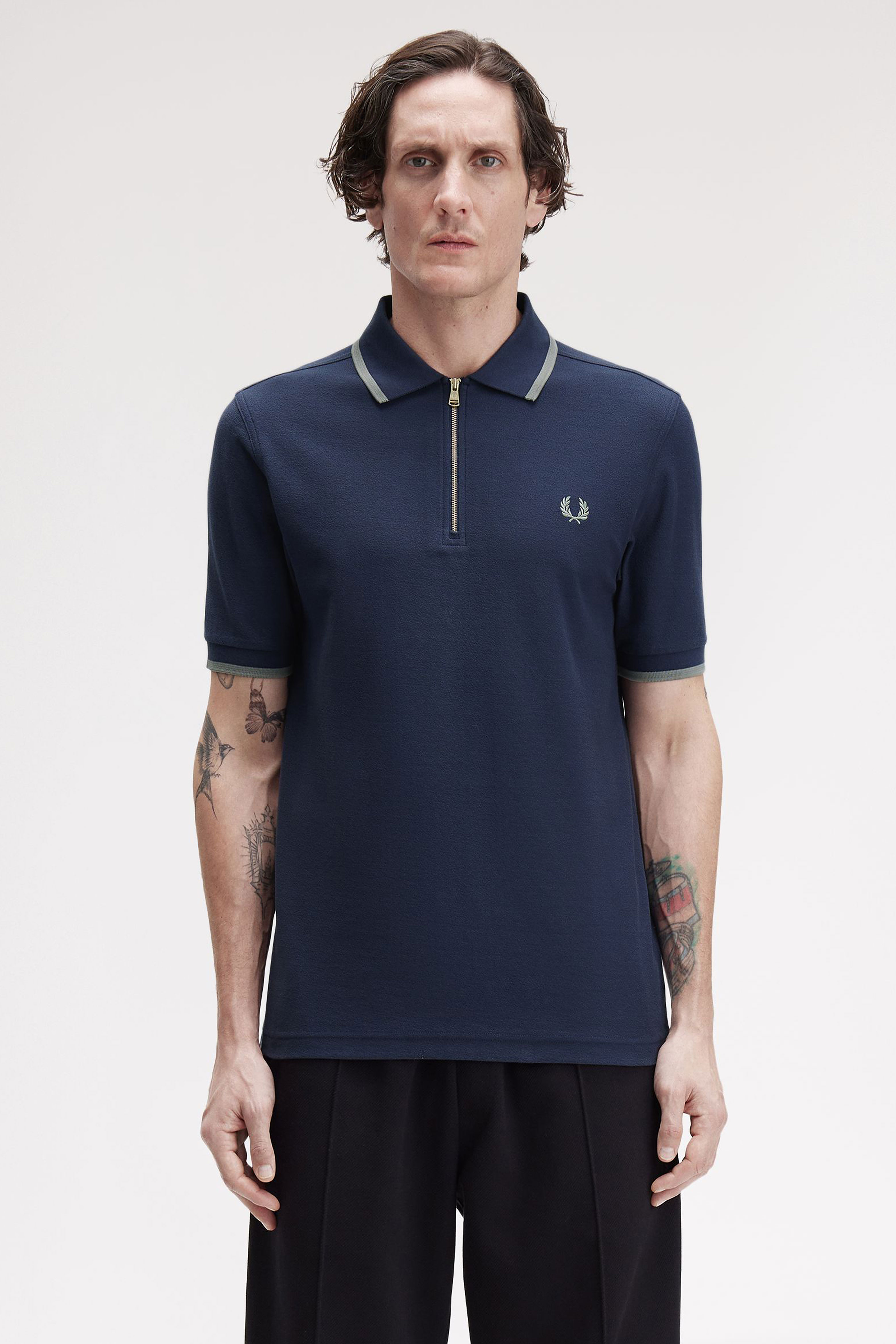 FRED PERRY CREPE PIQUE POLO SHIRT thumbnail 5
