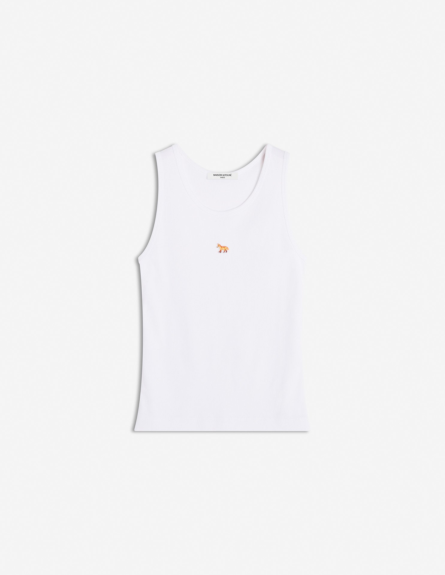 KITSUNE-BABY FOX RIBBED TANK T