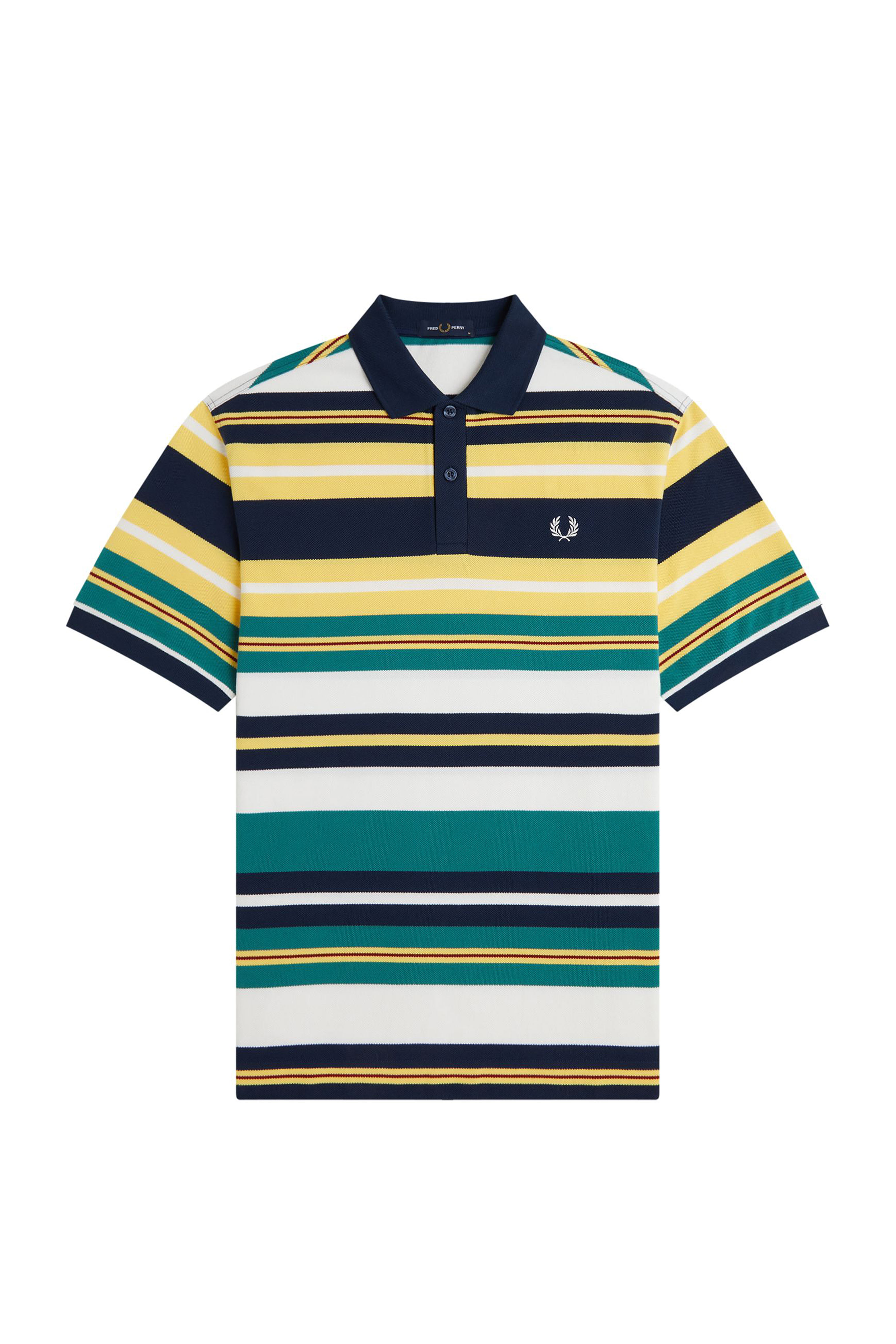 MEN'S STRIPED RELAXED POLO SHIRT
