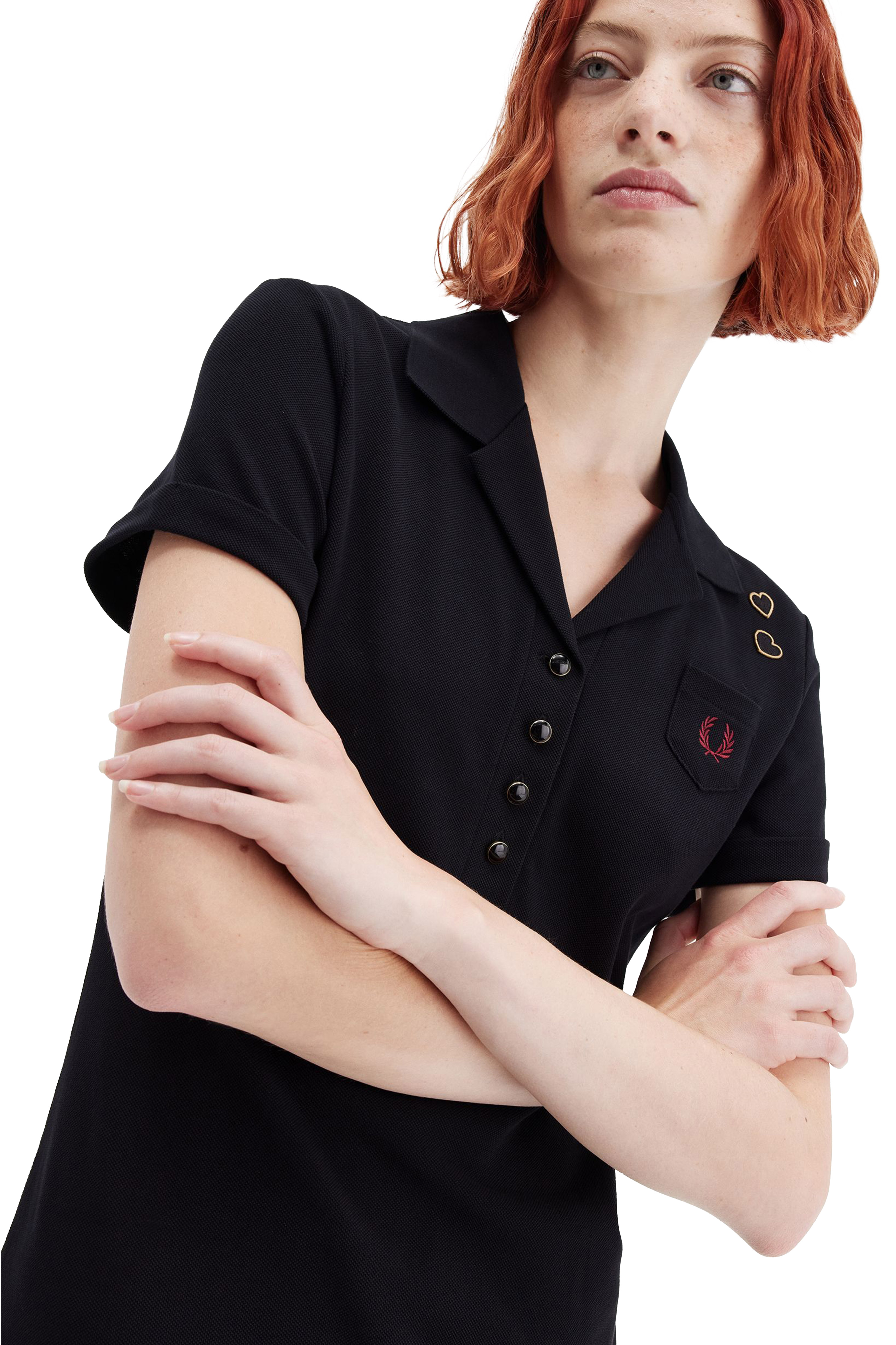 FRED PERRY WOMENS x AMY WINEHOUSE PIQUE DRESS thumbnail 4