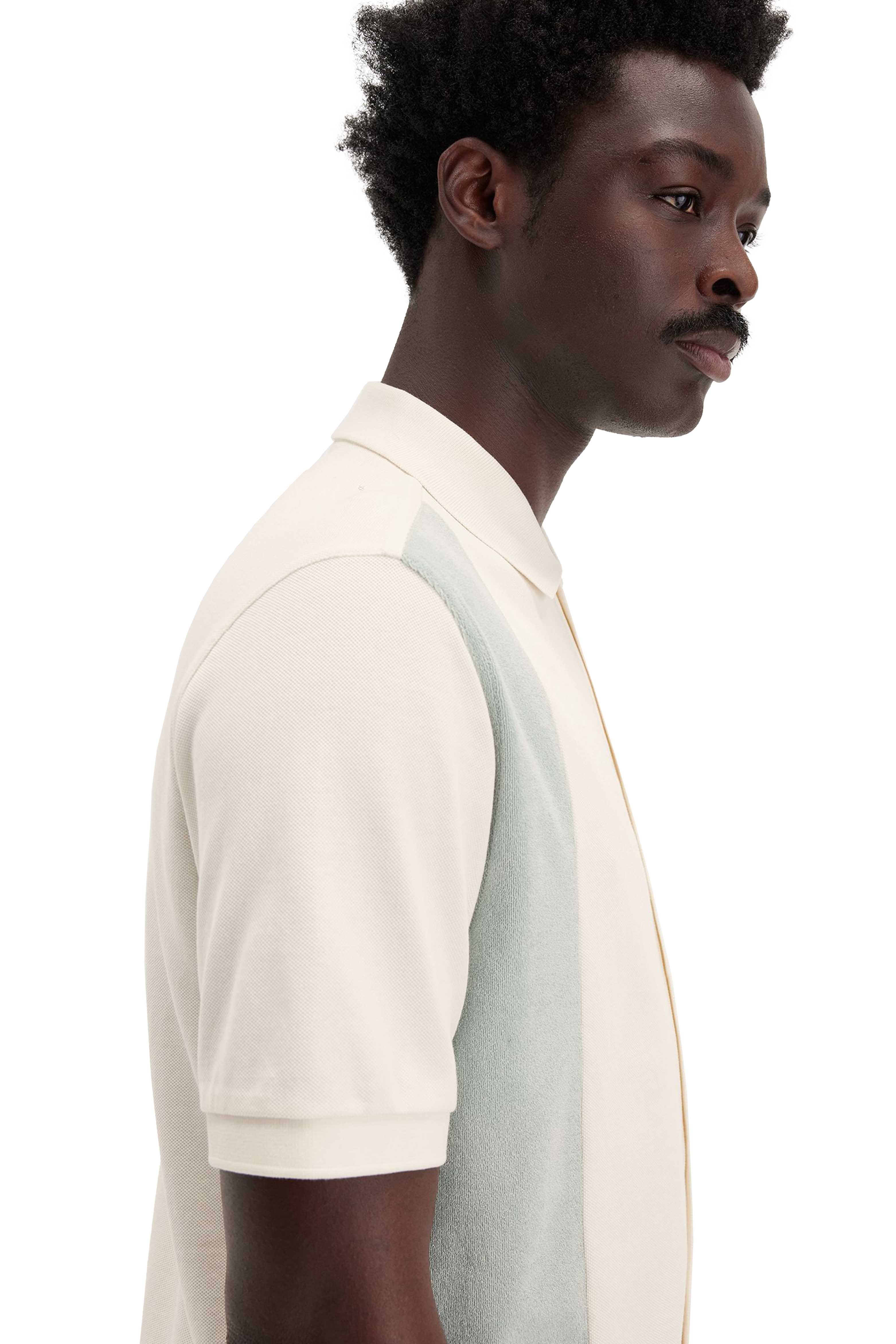TOWELLING PANEL POLO SHIRT thumbnail 5