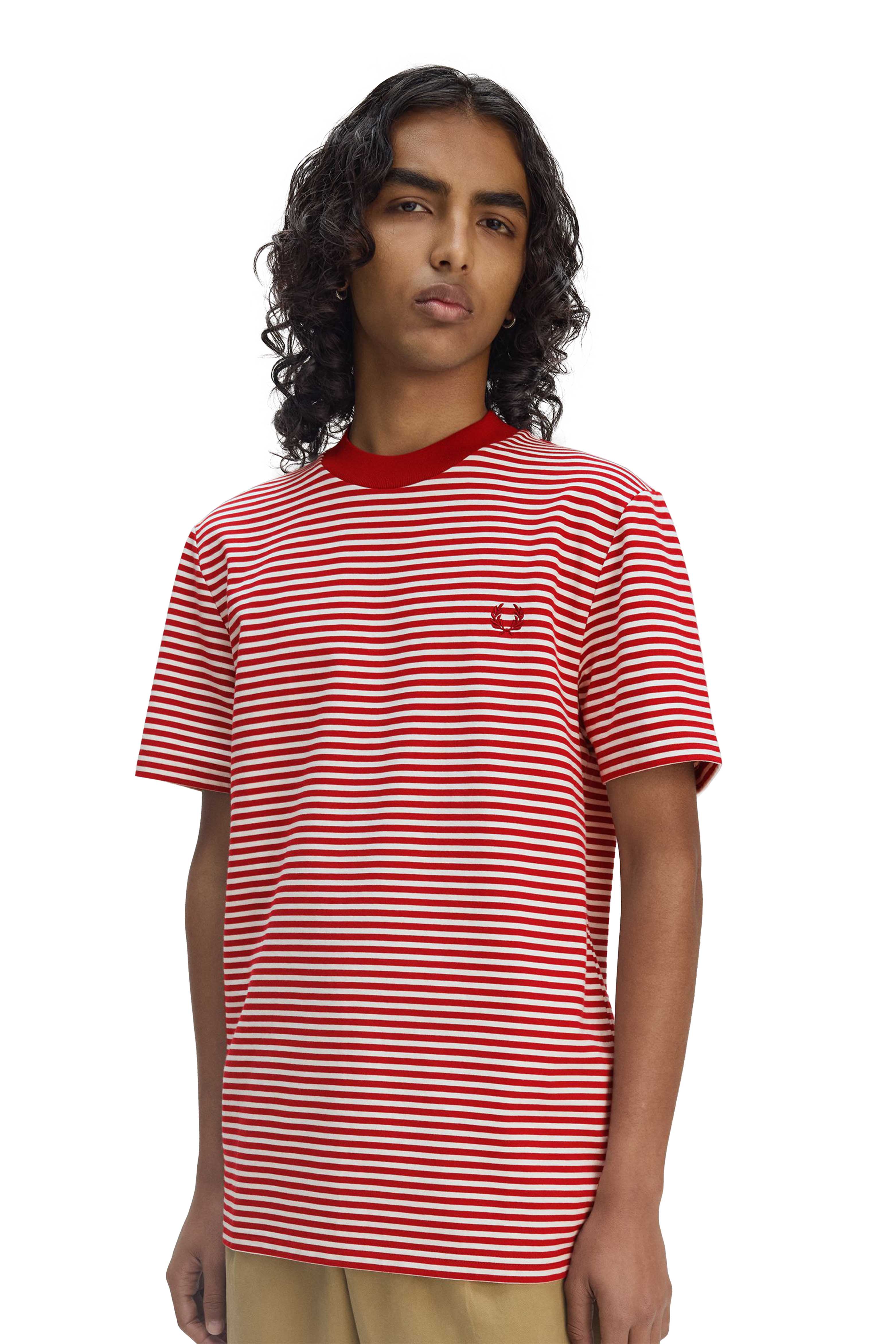 FINE STRIPE HEAVYWEIGHT TSHIRT thumbnail 3