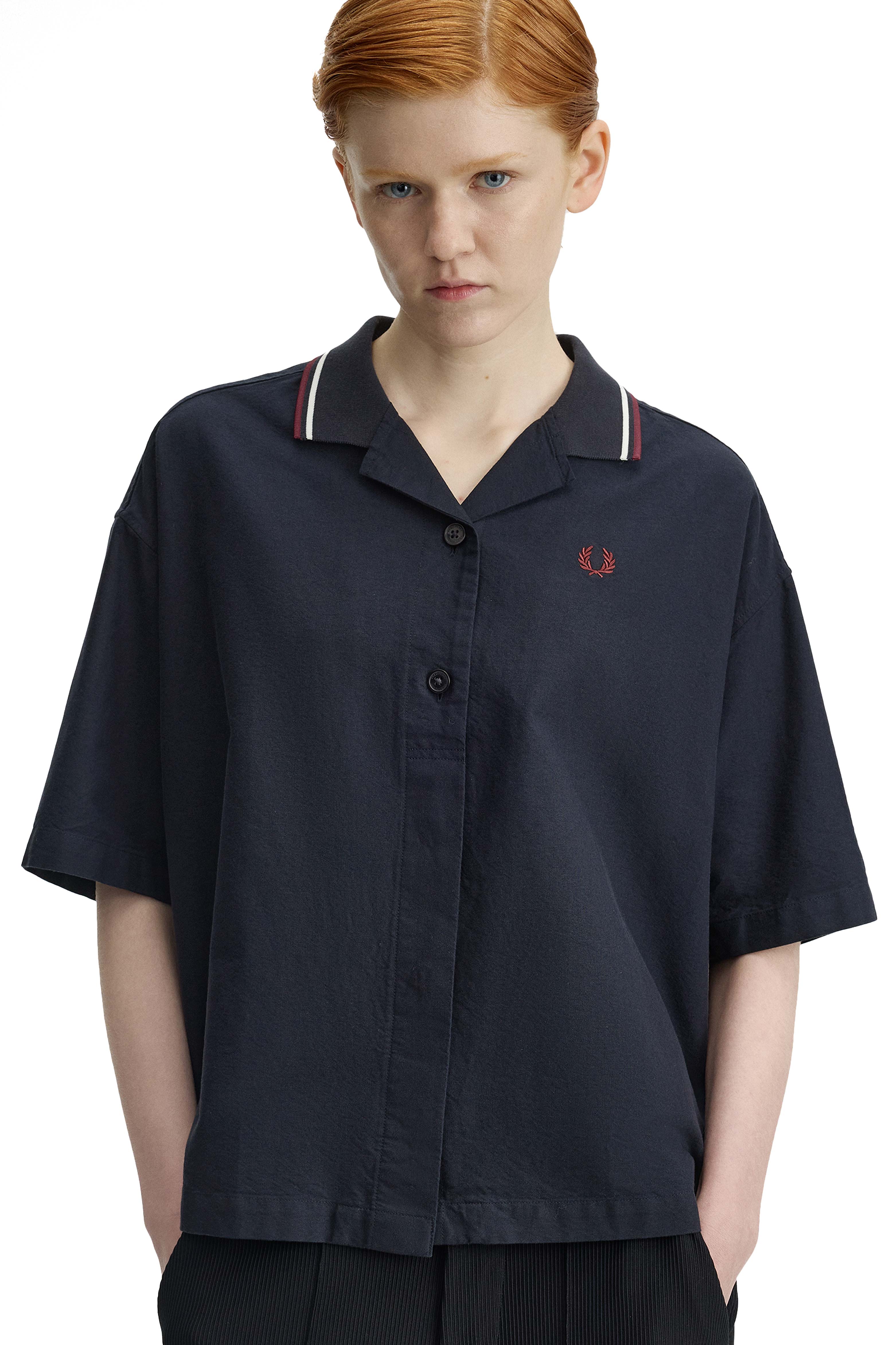 WOMEN'S TIPPED PLACKET DETAIL SHIRT thumbnail 6