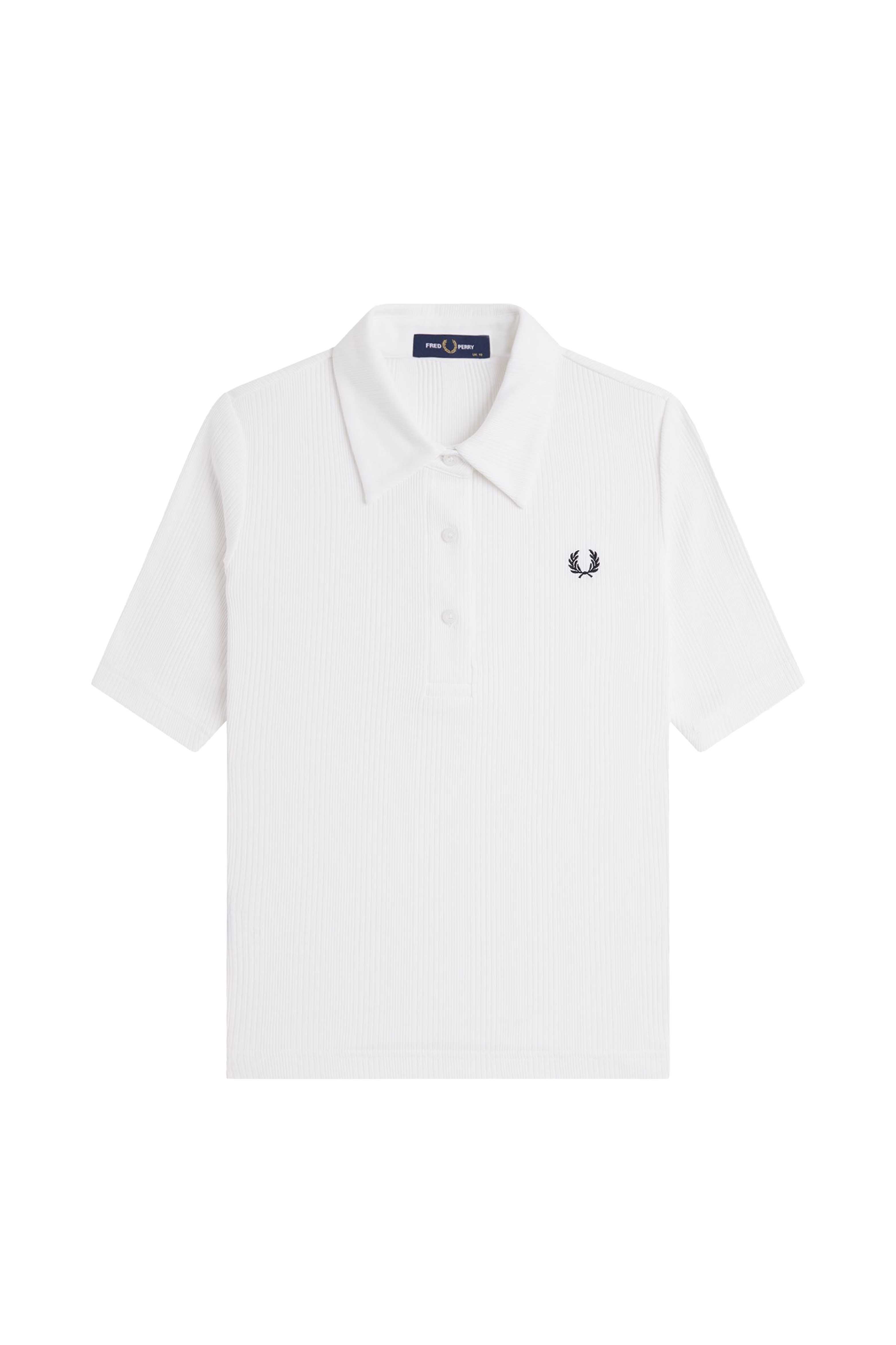 RIBBED POLO SHIRT