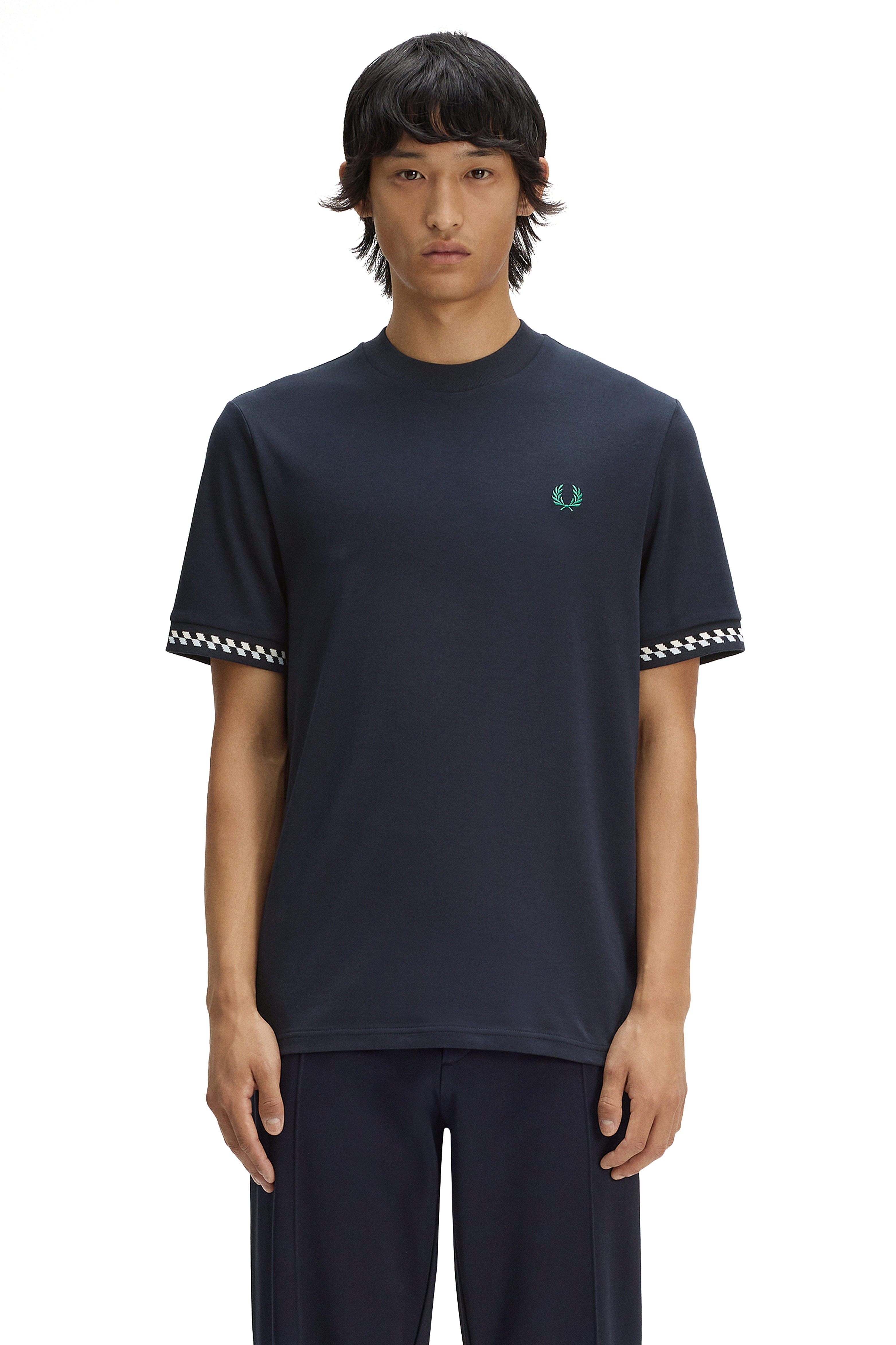 MEN'S JACQUARD CUFF T-SHIRT thumbnail 4