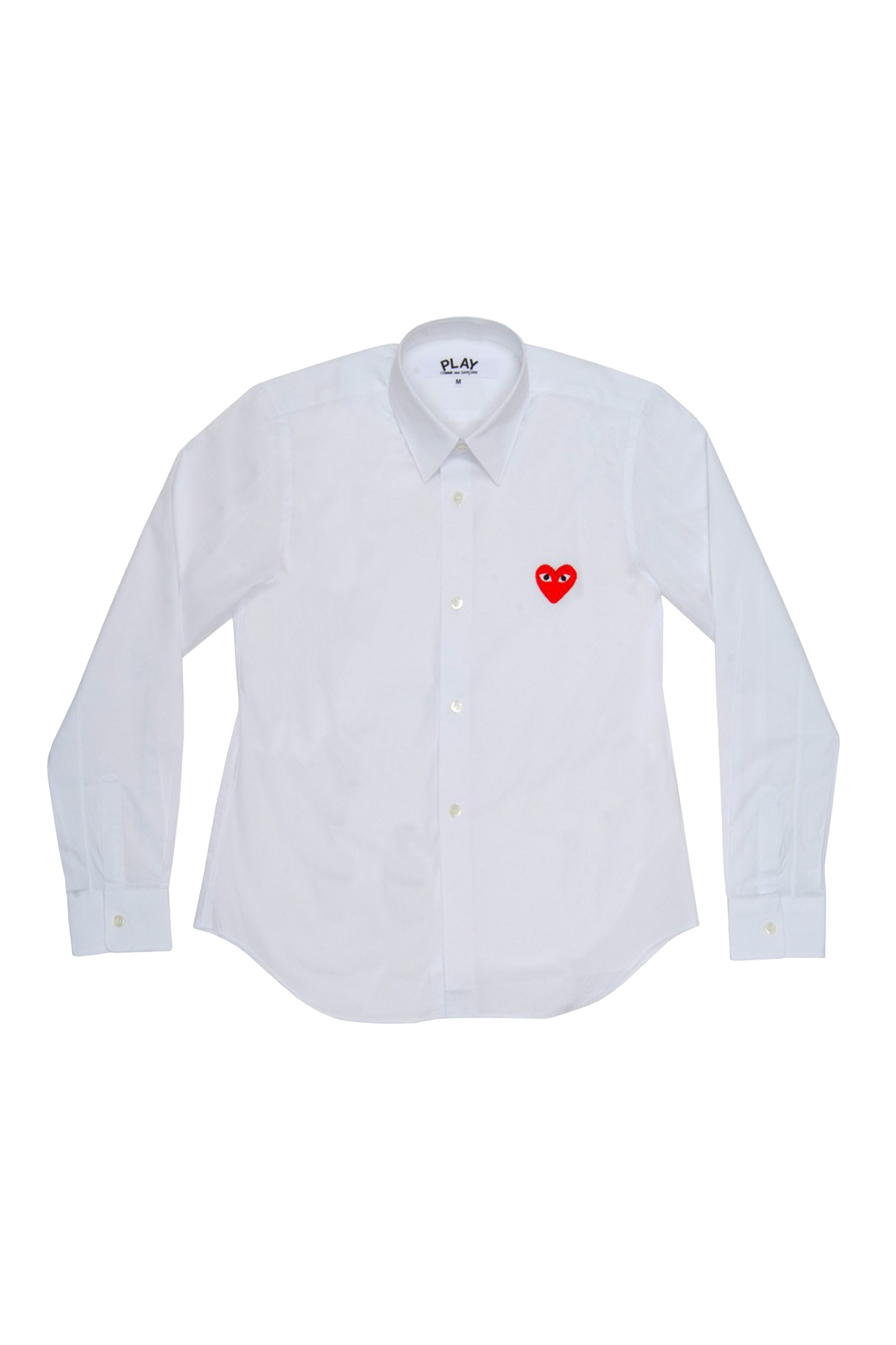 WOMEN'S LONG SLEEVE SHIRT WITH RED HEART thumbnail 2