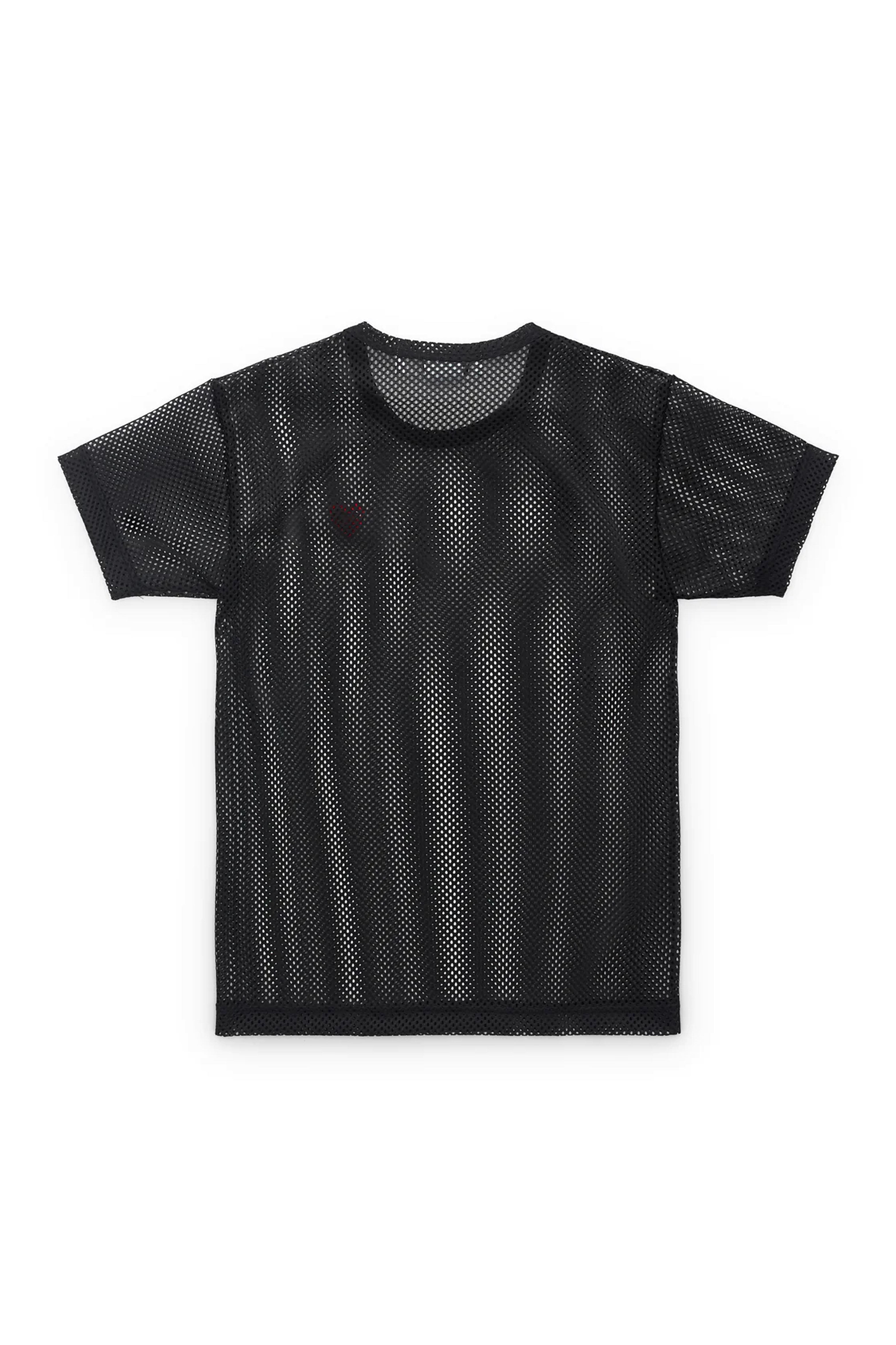 PLAY MESH RED HEART TEE thumbnail 2