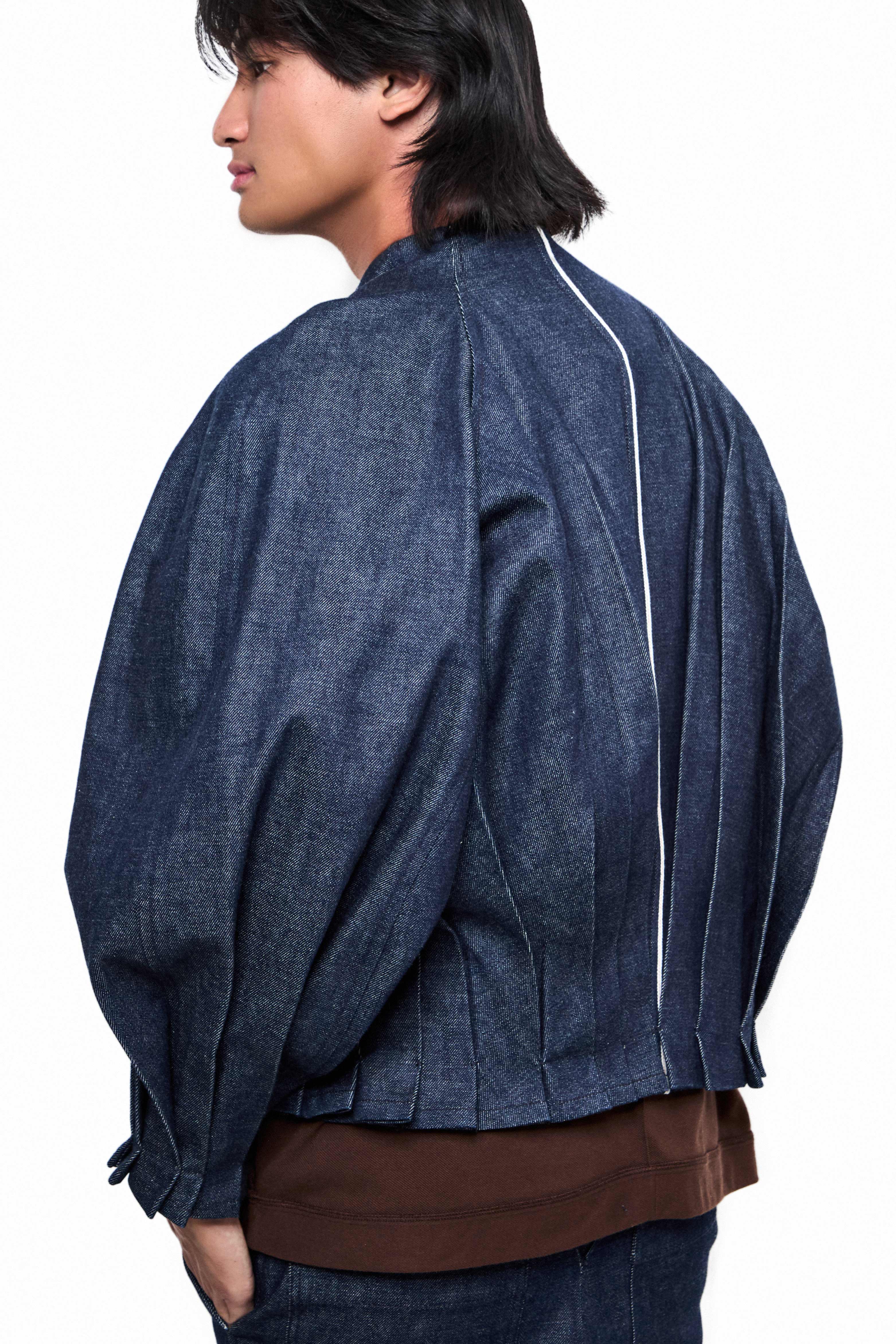 UNIVERS X CARL JAN CRUZ PILOT PLEATED JACKET thumbnail 8