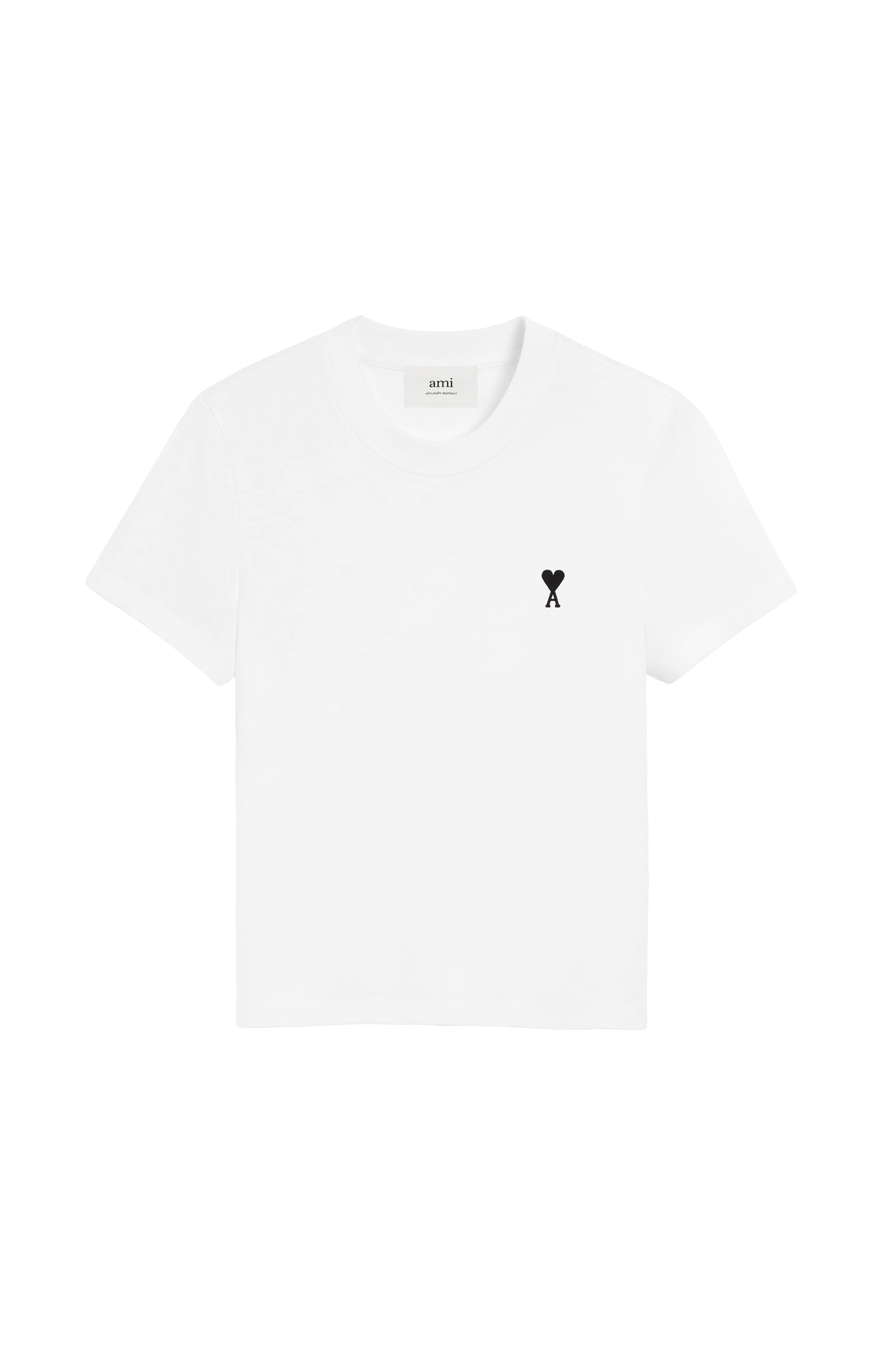 BLACK AMI DE COEUR CROPPED T-SHIRT
