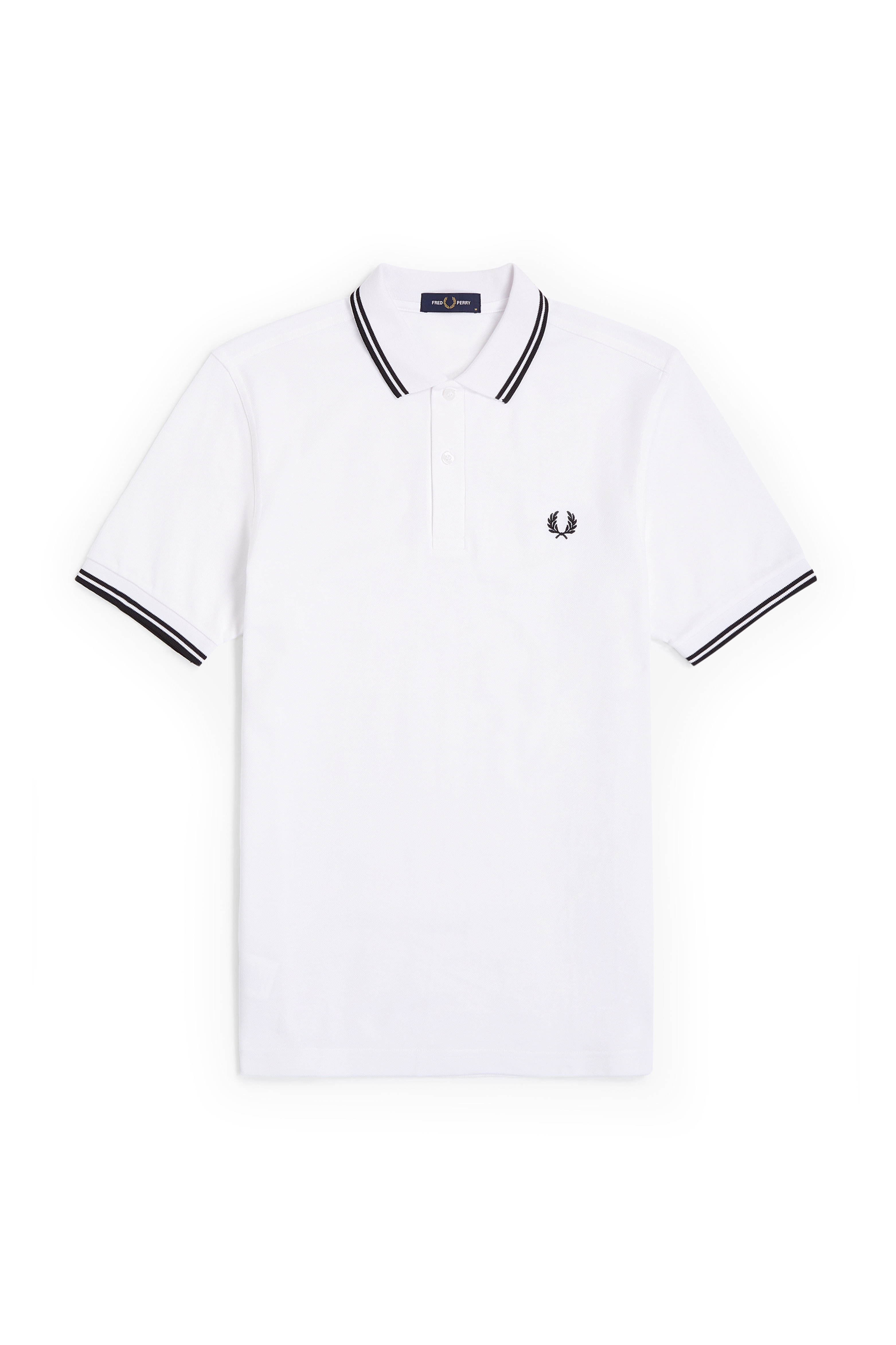 TWIN TIPPED FRED PERRY SHIRT