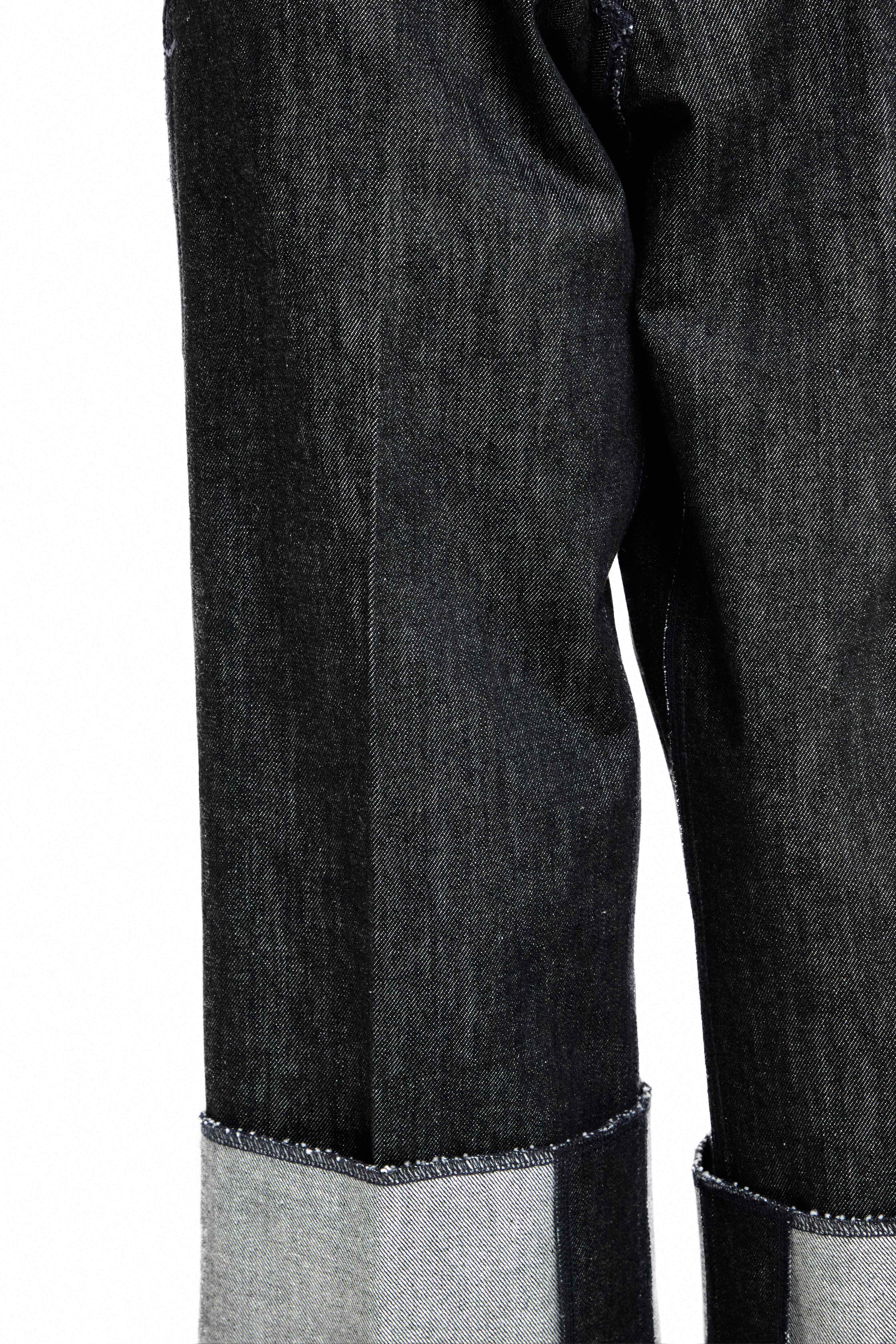 UNIVERS X CARL JAN CRUZ UNISEX FREE CUFF JEANS thumbnail 7