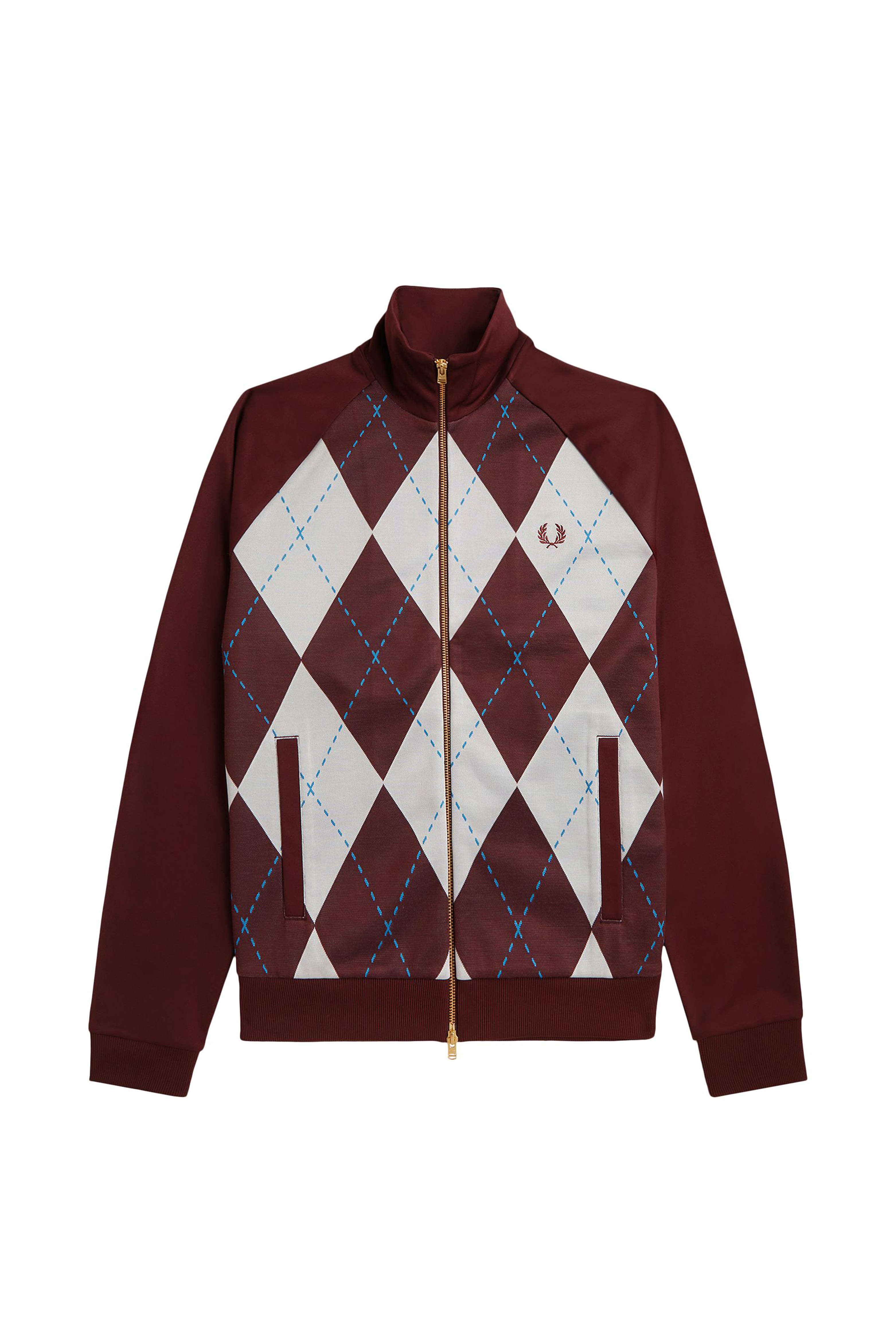 ARGYLE TRACK JACKET