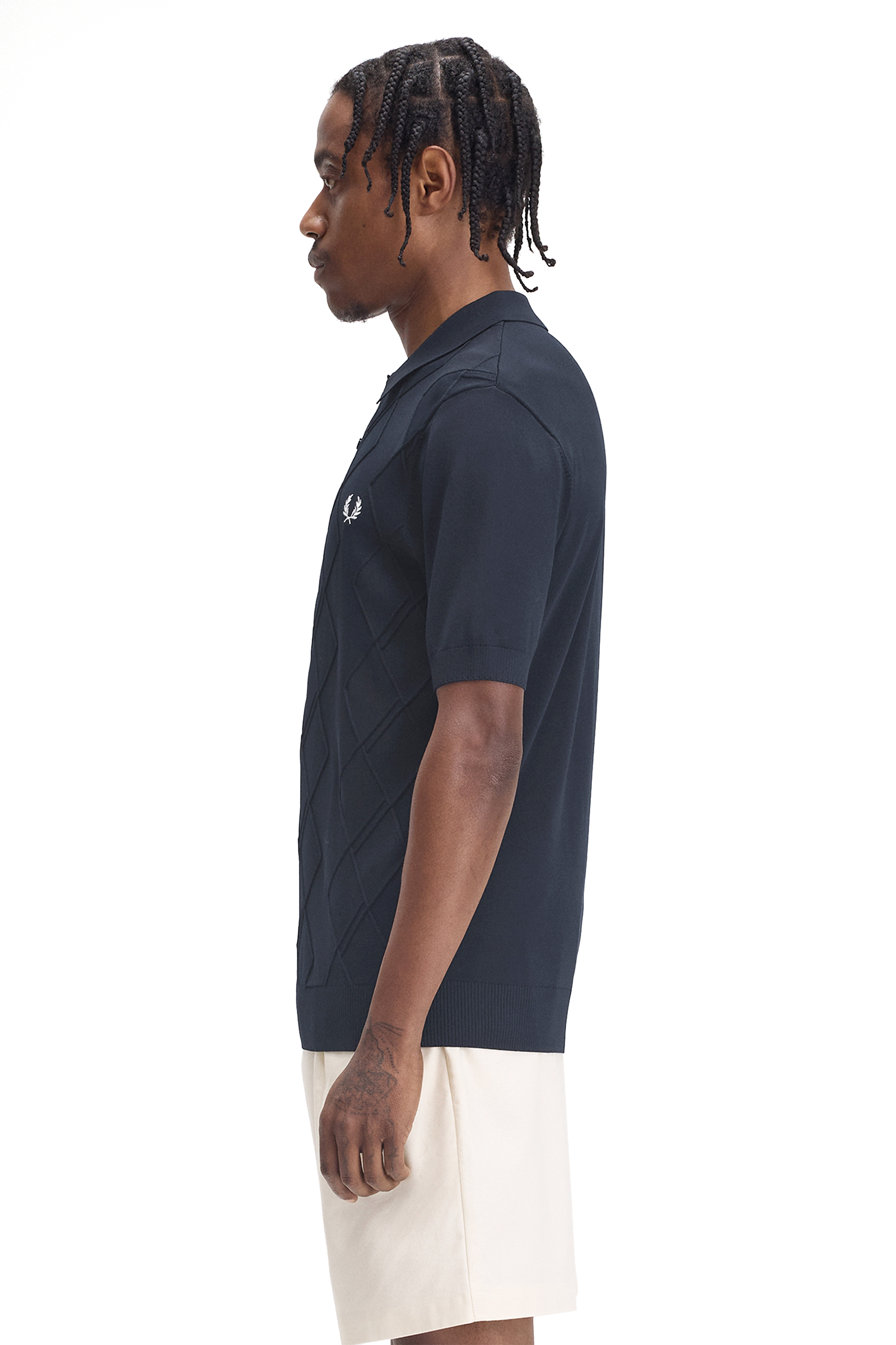 CABLE KNITTED SHIRT thumbnail 8