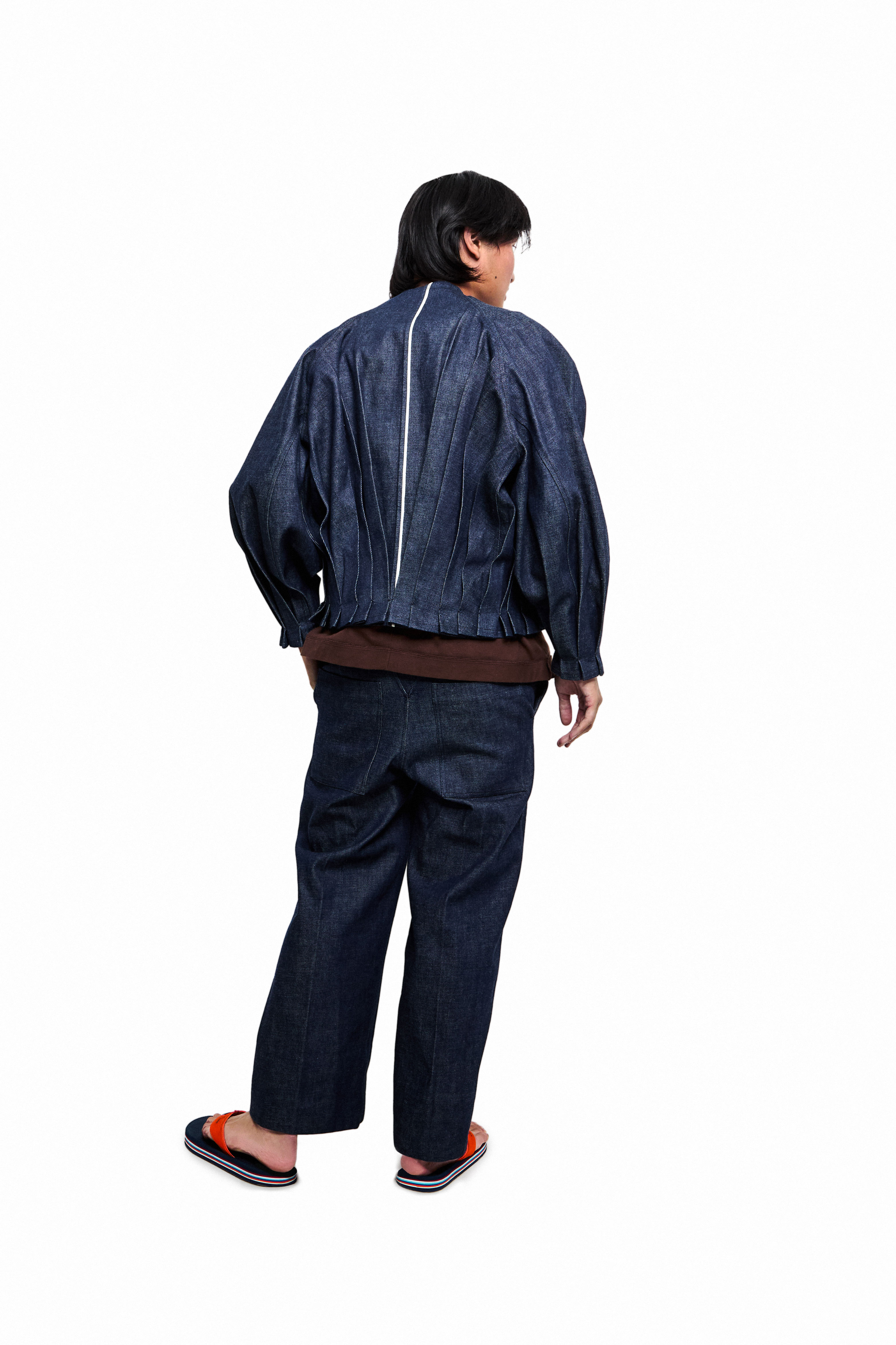 UNIVERS X CARL JAN CRUZ PILOT PLEATED JACKET thumbnail 3