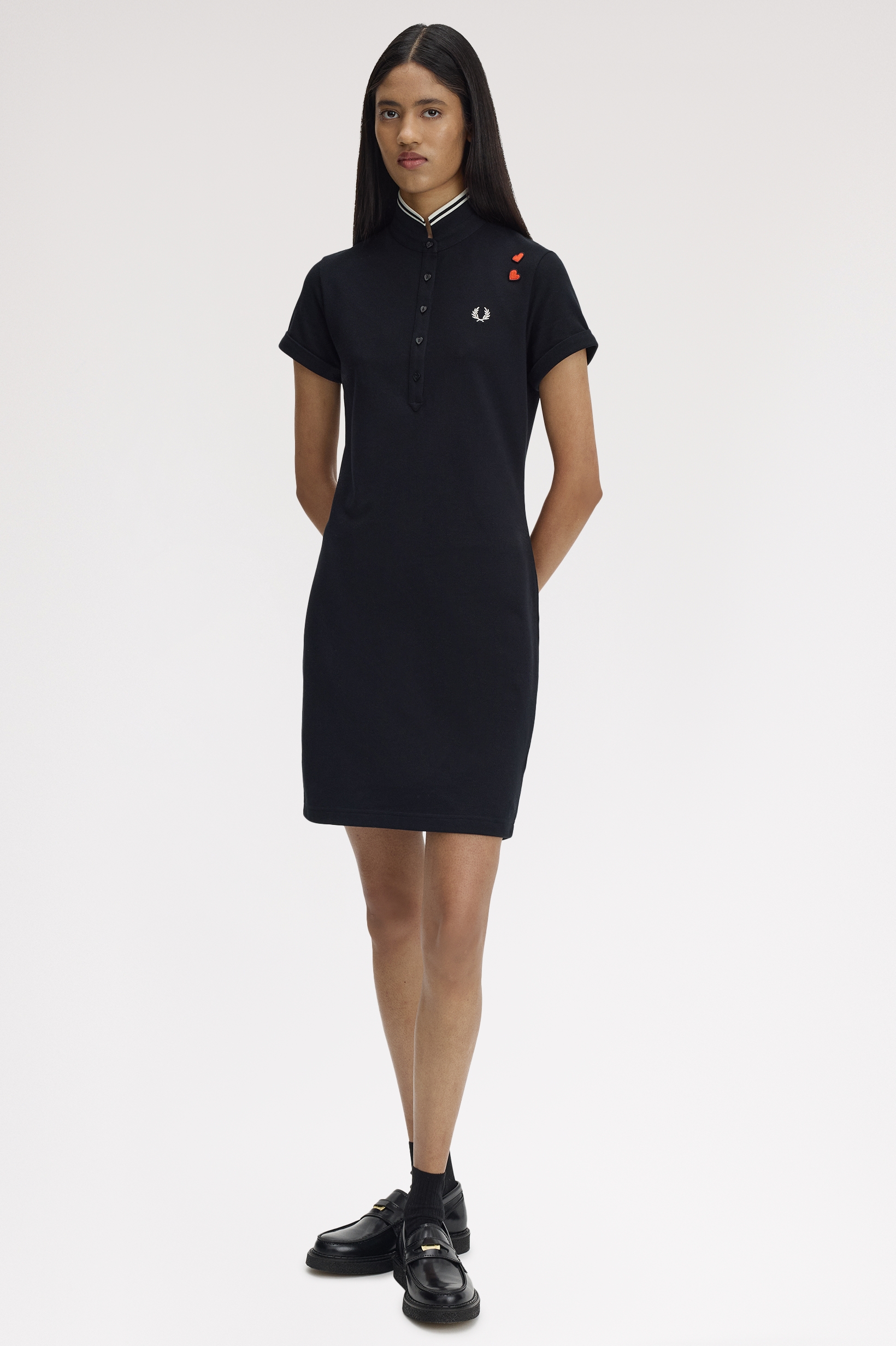 WOMENS TIPPED POLO DRESS thumbnail 3