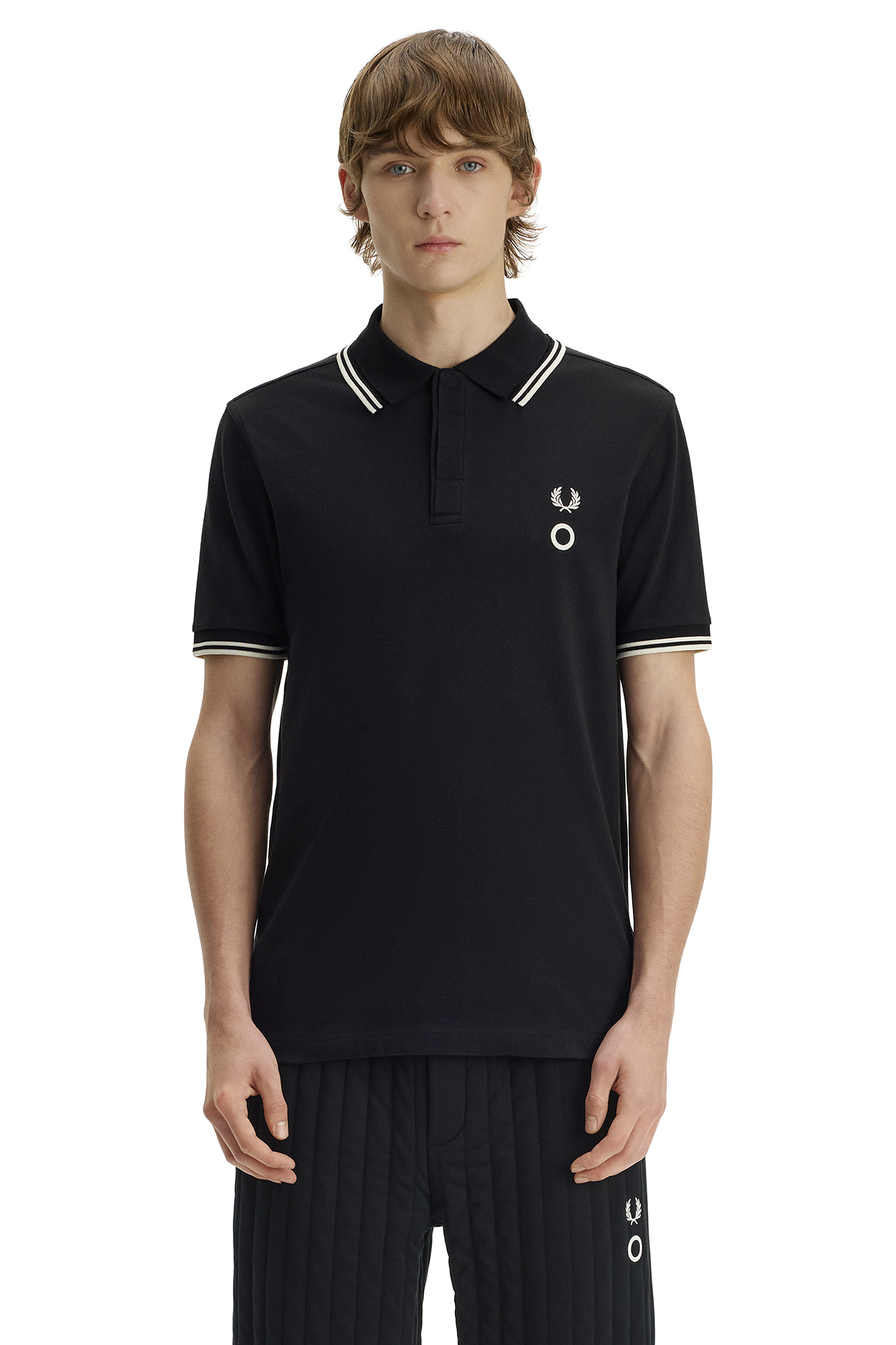 SPLIT COLLAR FRED PERRY SHIRT thumbnail 2