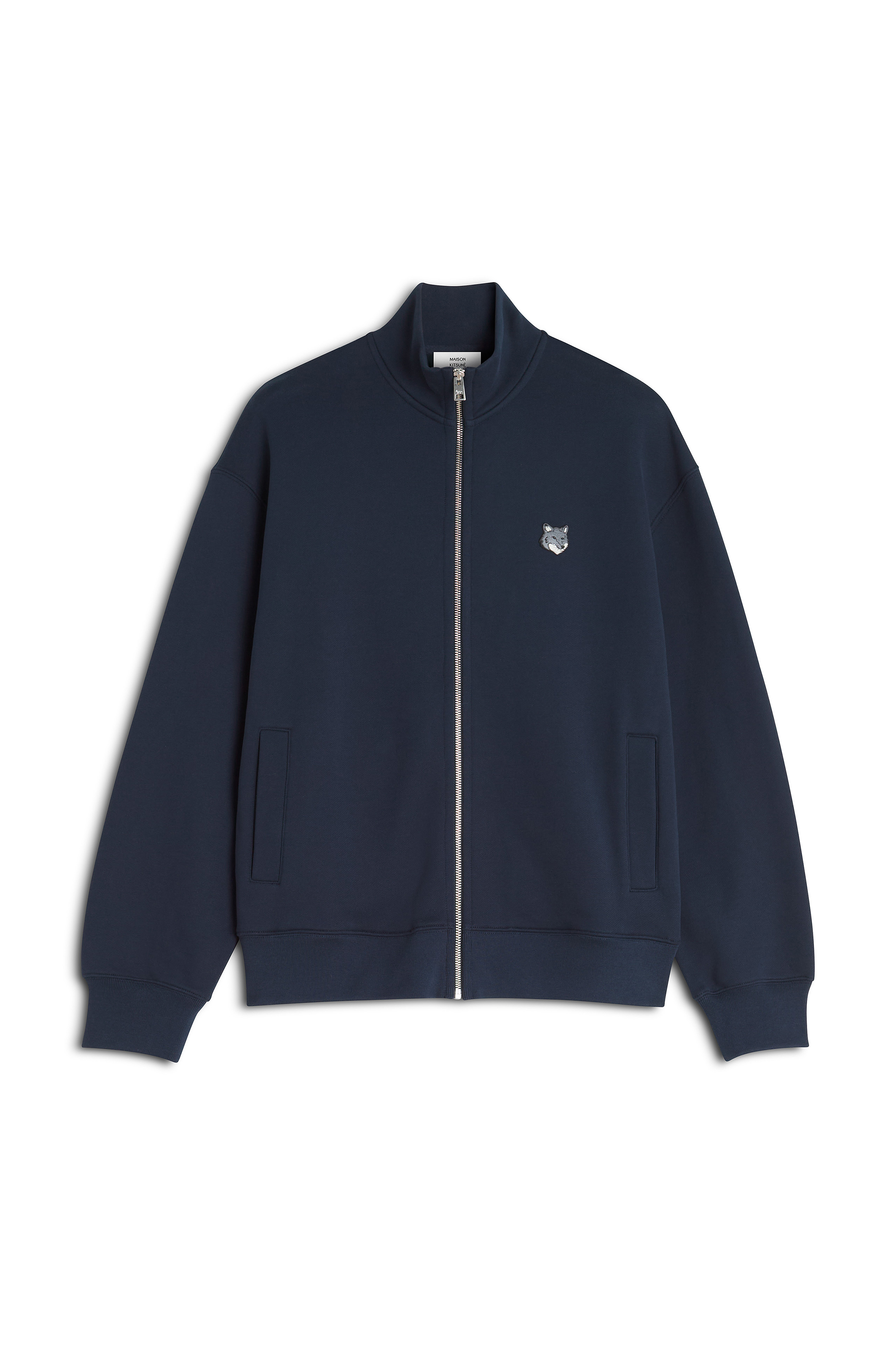 GREY FOX HEAD ZIPPED COMFORT SWEATSHIRT