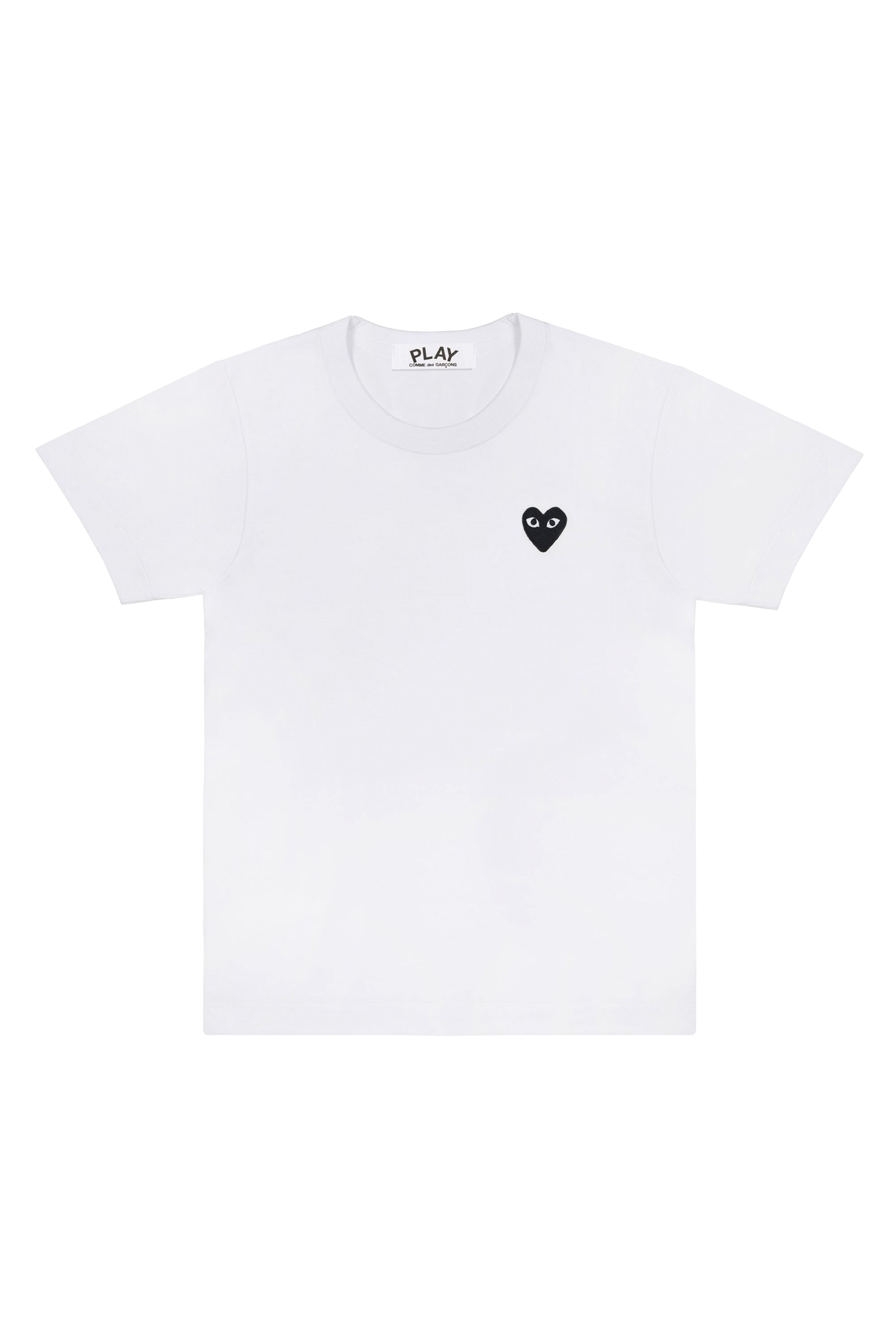 PLAY T-SHIRT WITH BLACK HEART