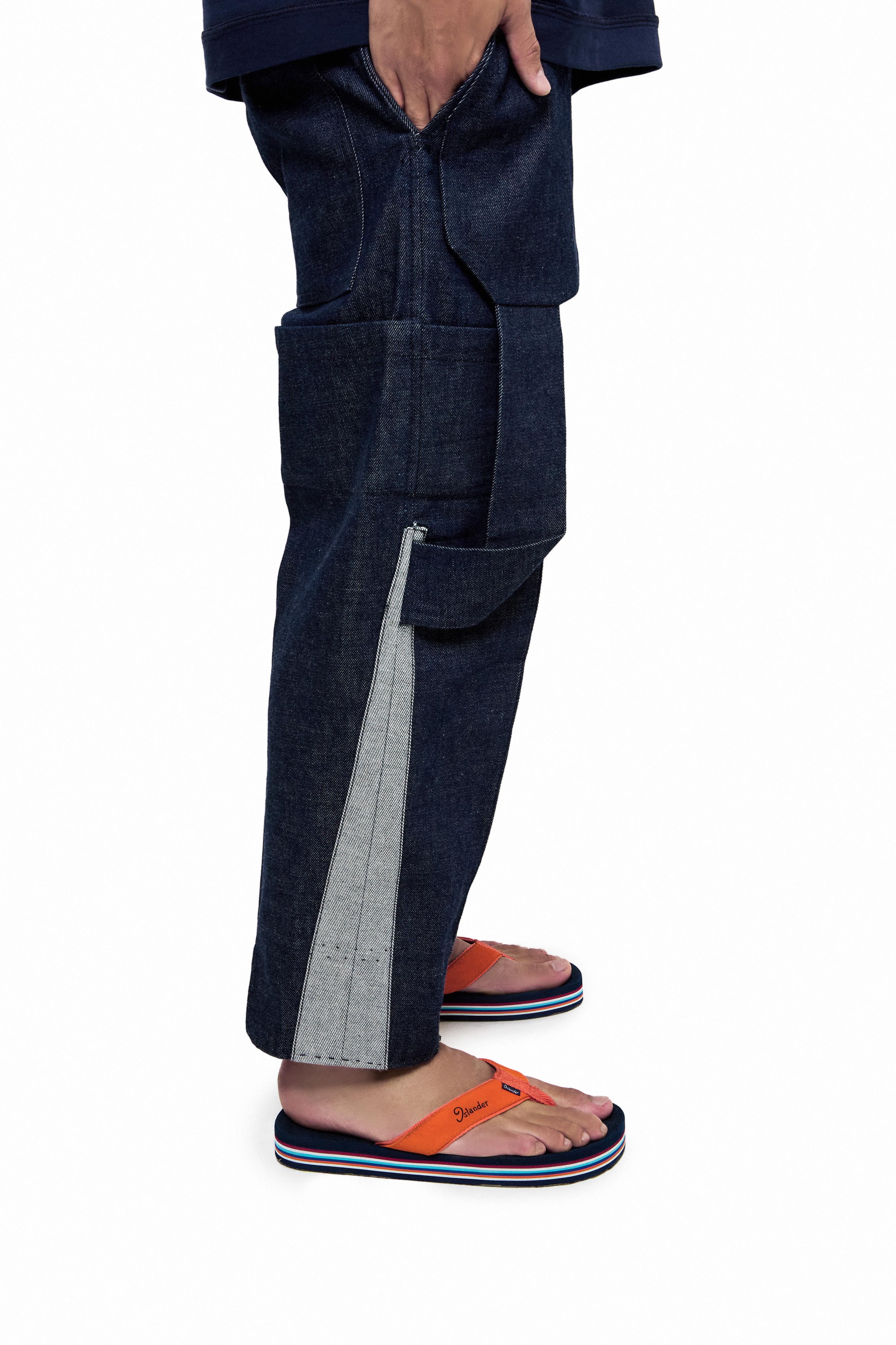 UNIVERS X CARL JAN CRUZ DESIGN DENIM SAGING JEANS thumbnail 8