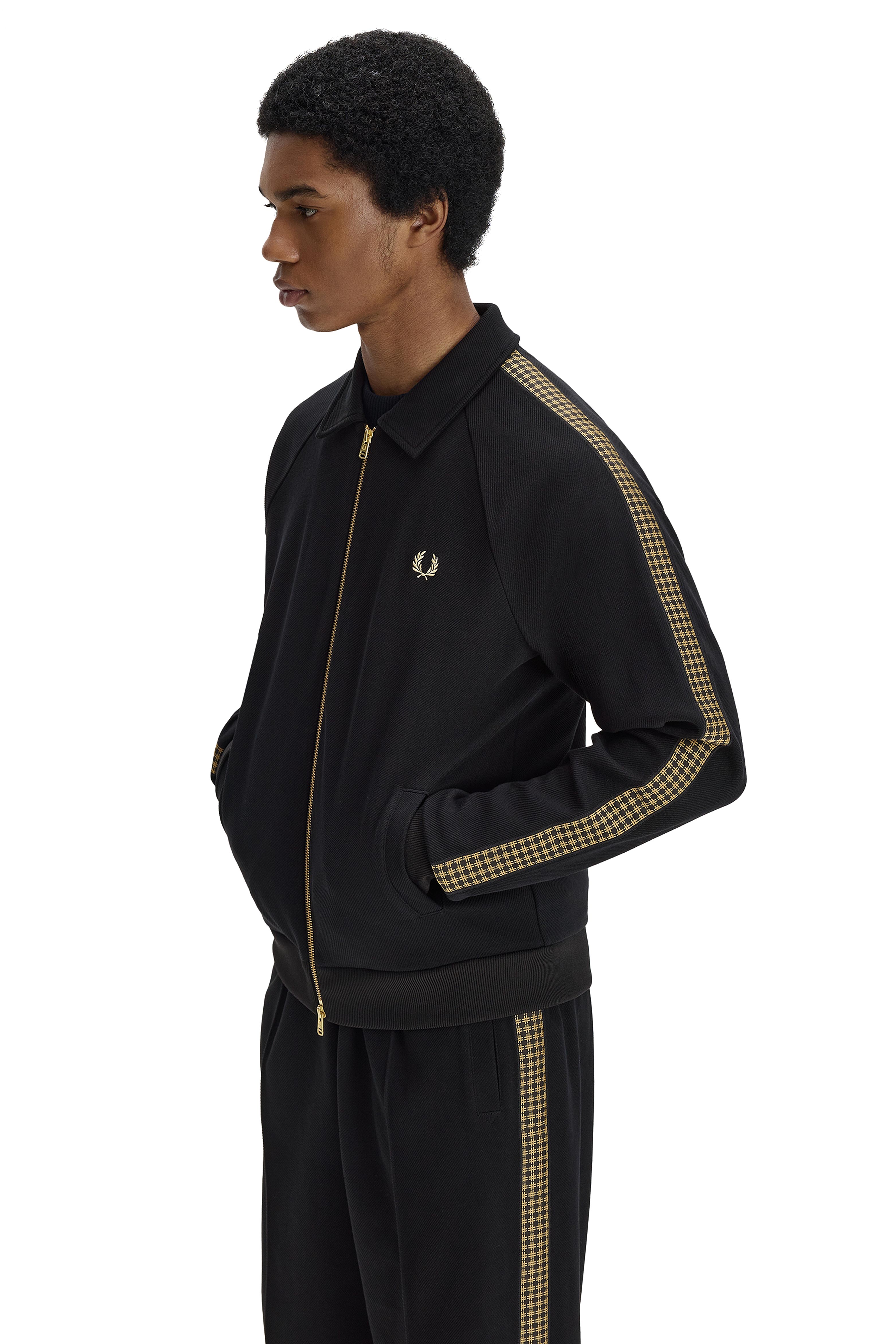 CROSS TAPE TRACK JACKET thumbnail 3