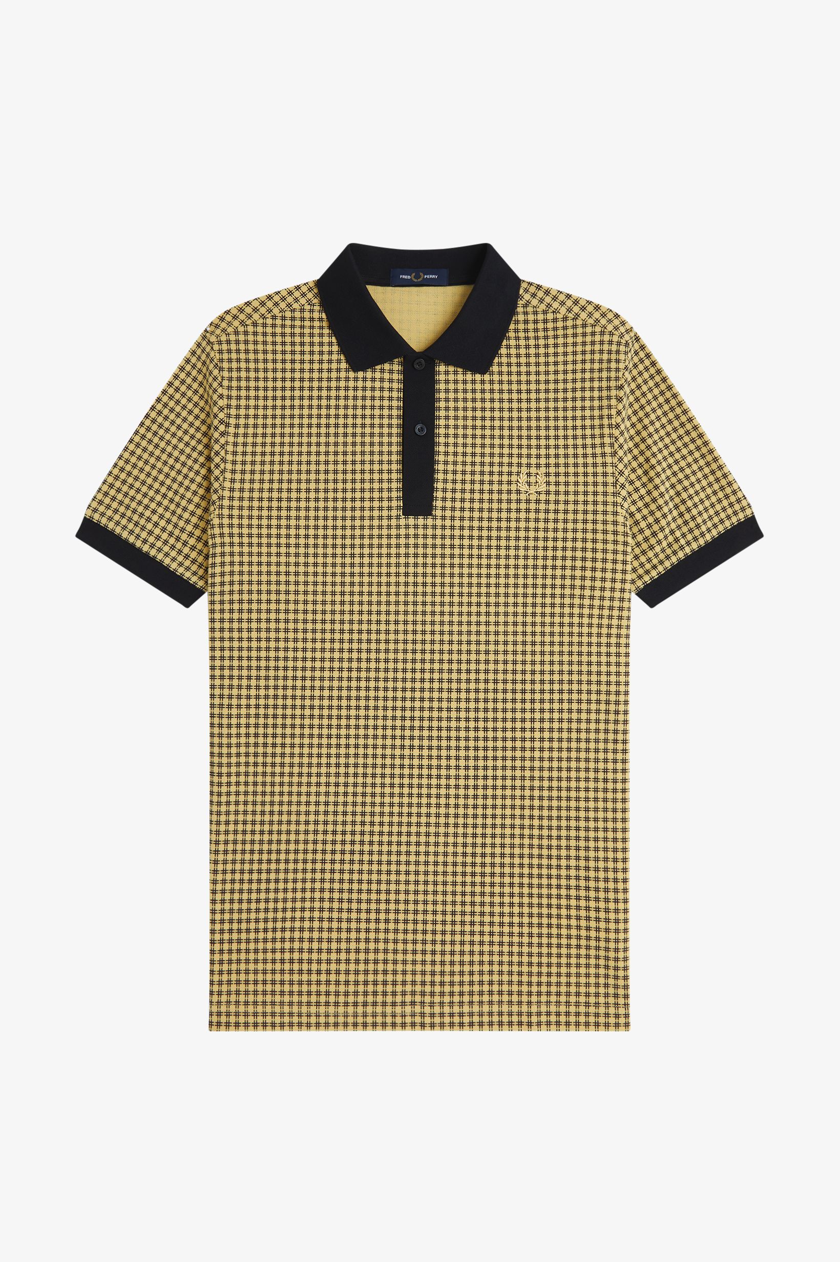 MEN'S CROSS PRINT POLO SHIRT