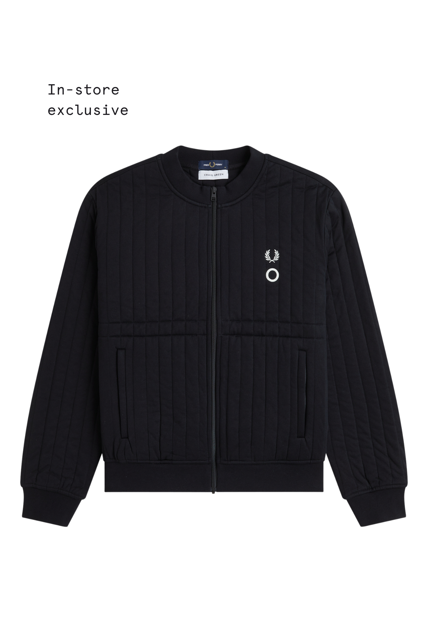 QUILTED TRACK JACKET